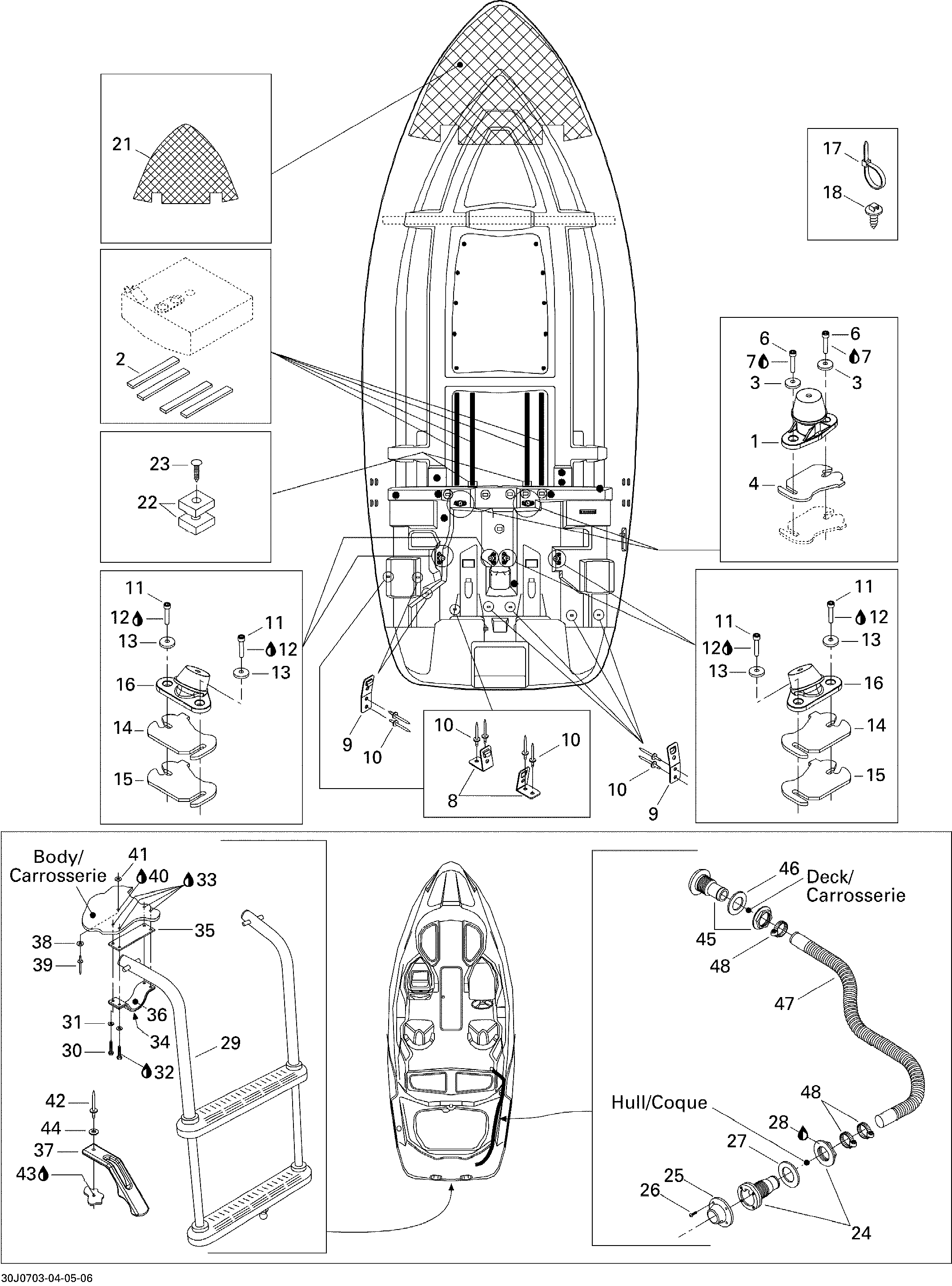 Lower Hull And Ladder