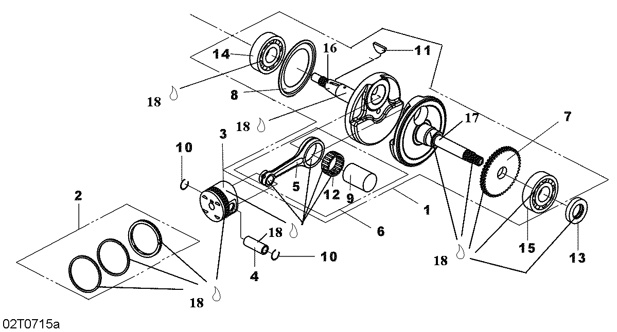 Crankshaft And Pistons