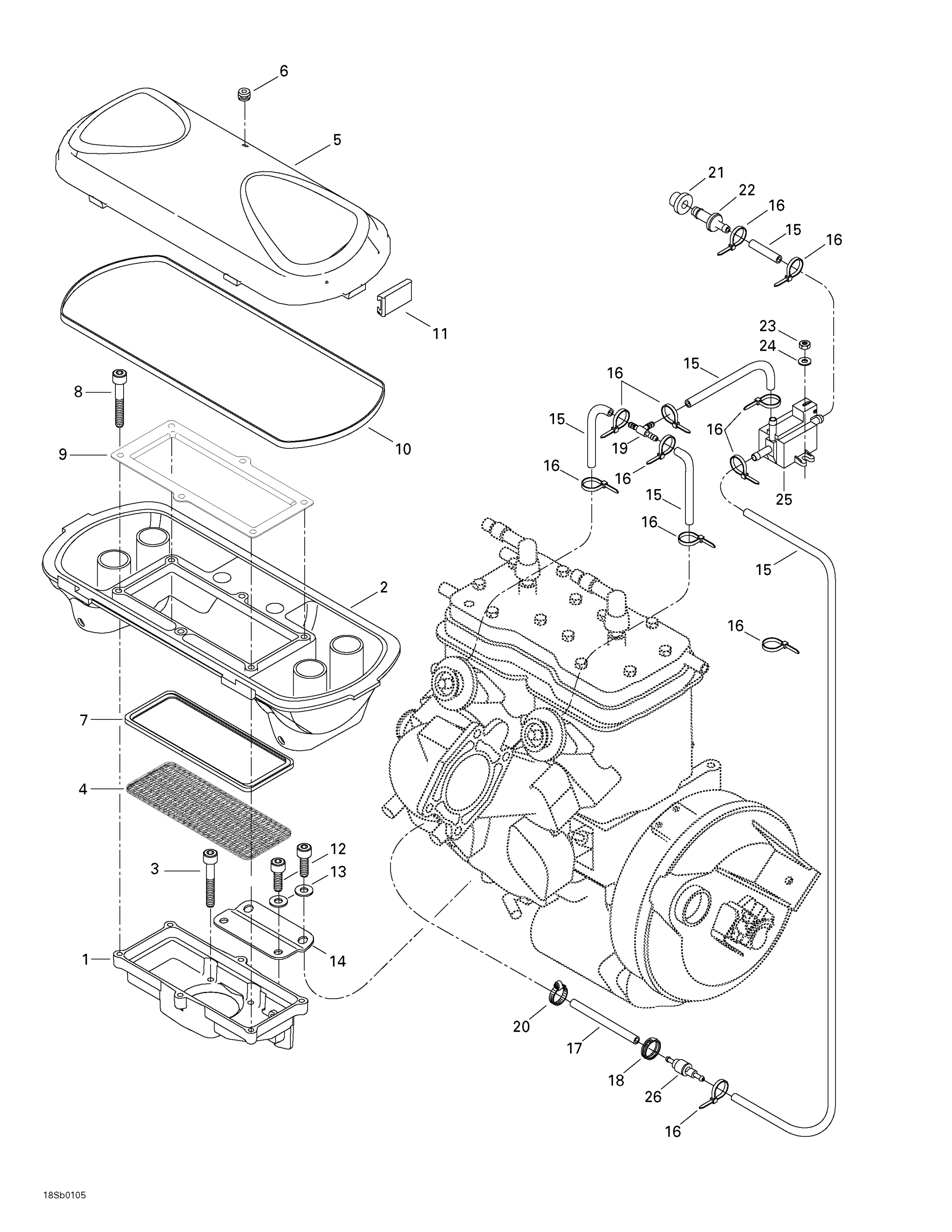 Схема узла: Air Intake System