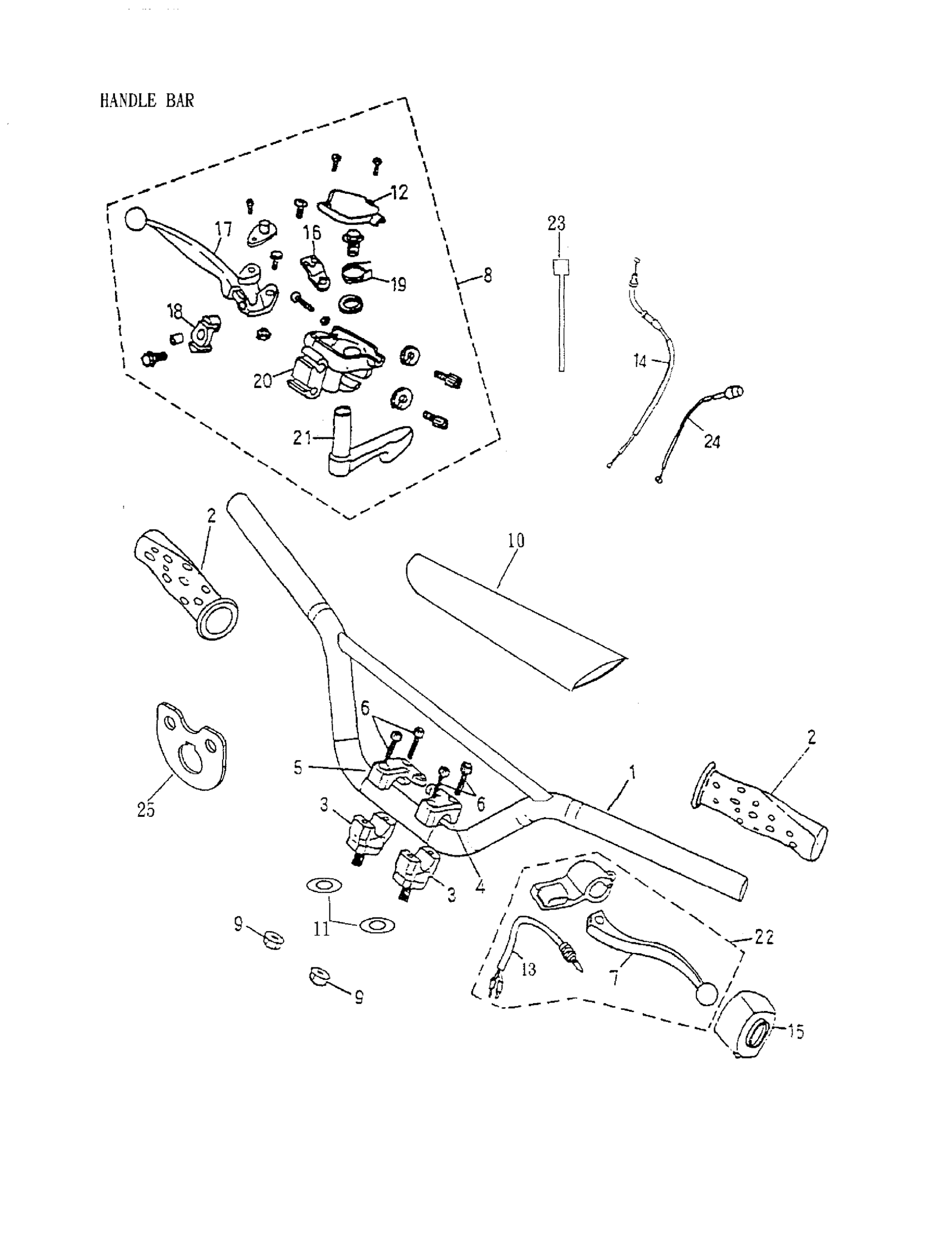 Handlebar 172-24