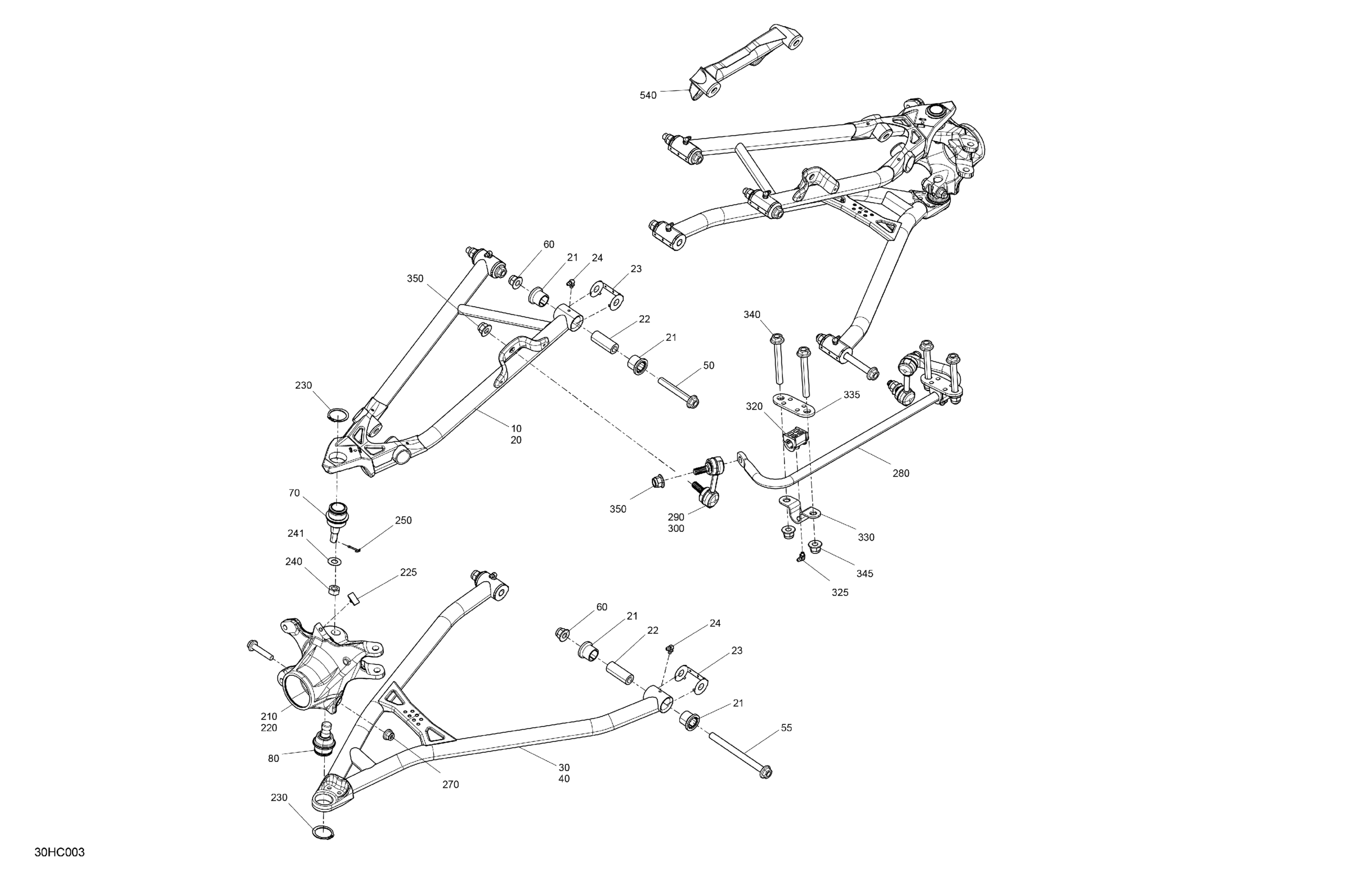 Suspension - Front - DS