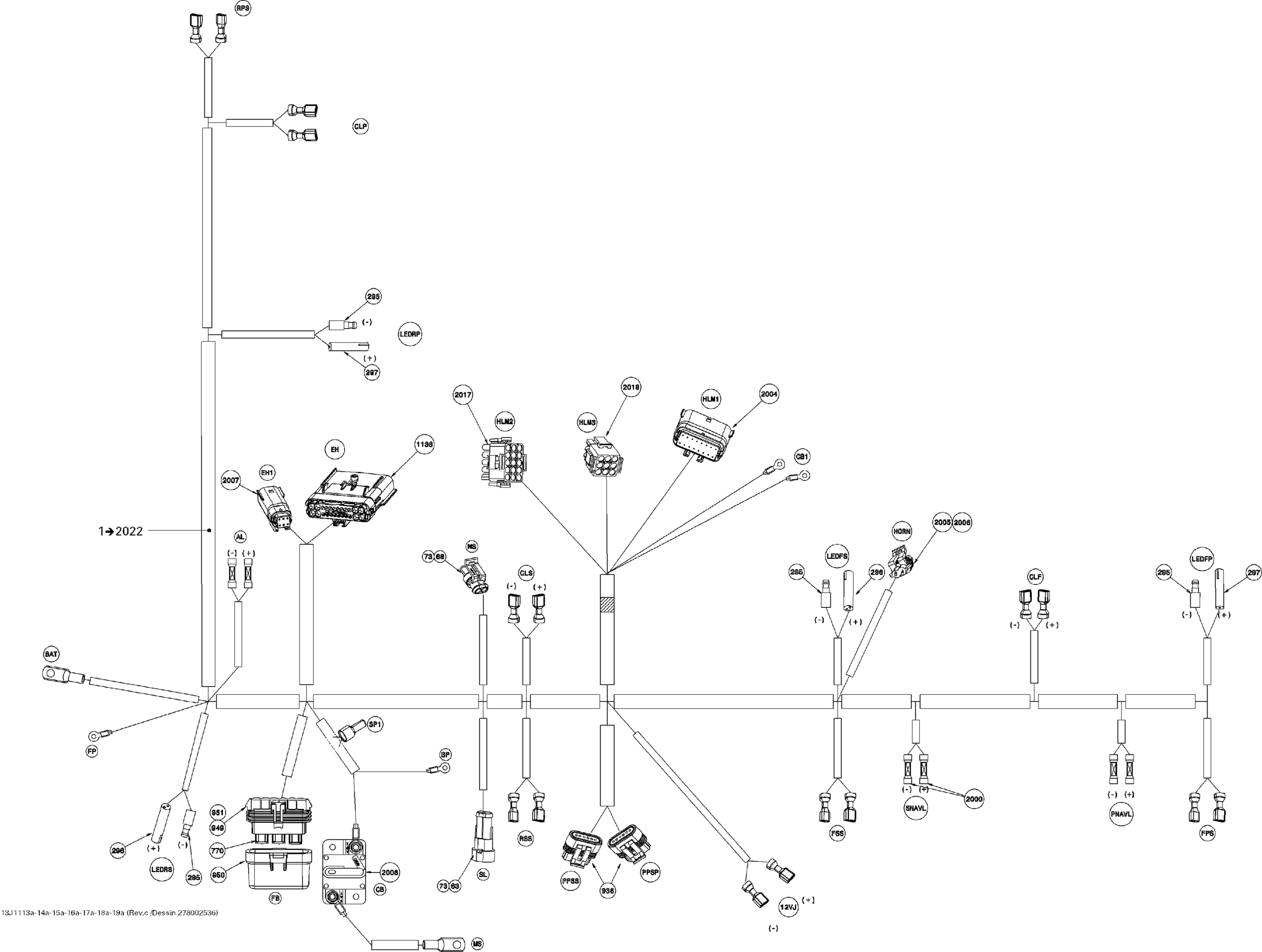 Схема узла: Electrical Harness Accessories