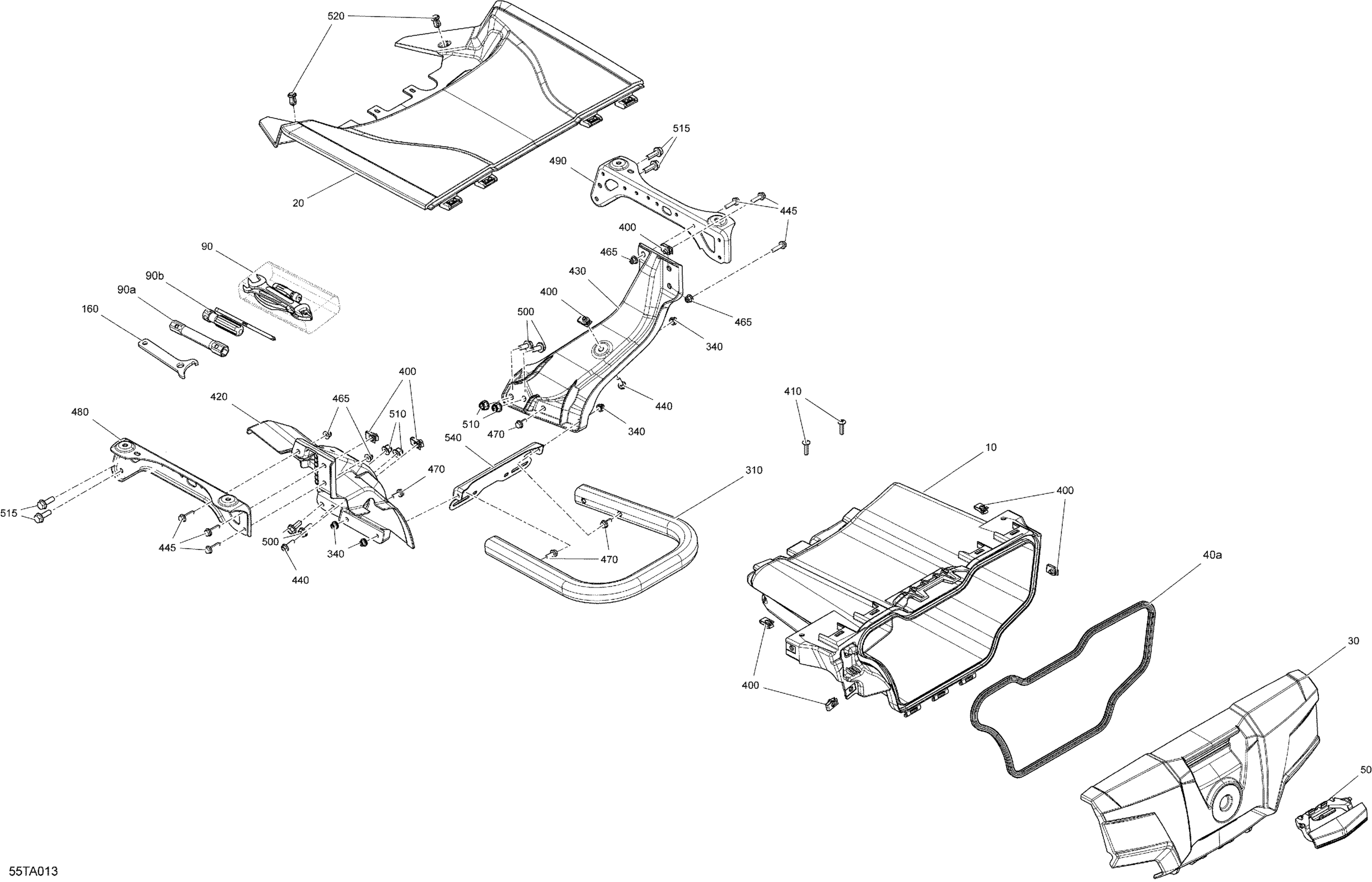 Body - Storage Tray