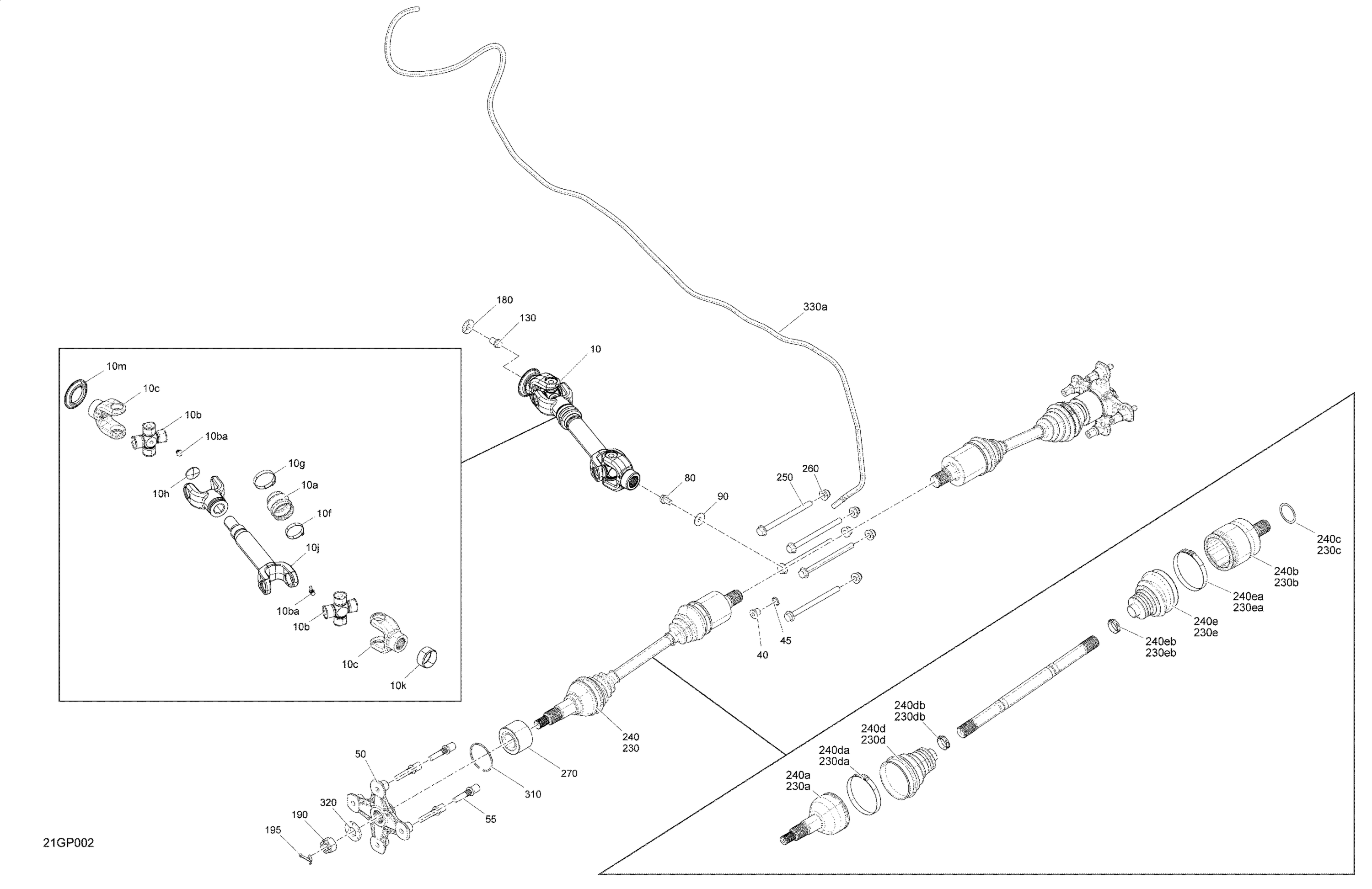 Drive - Rear - Common Parts