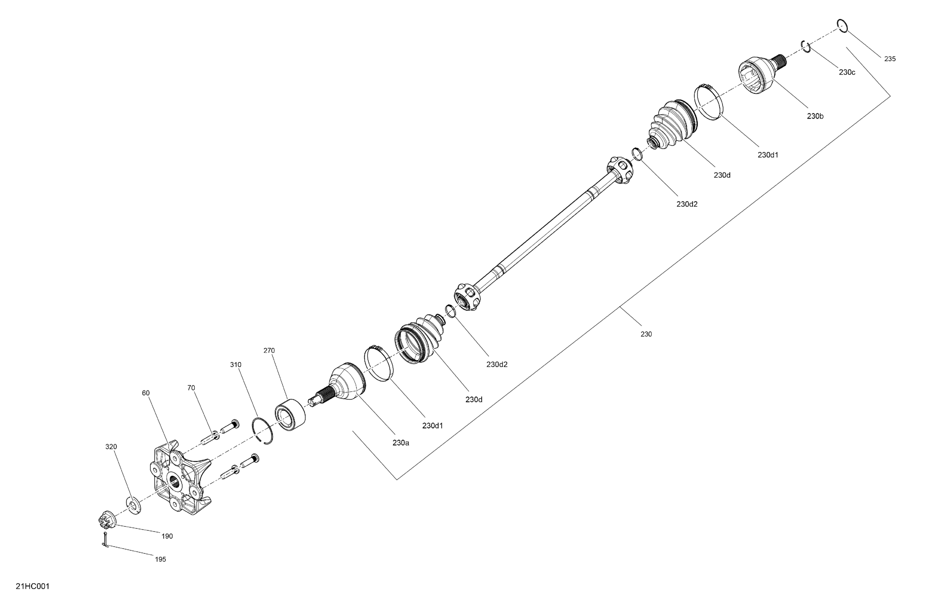 Drive - Rear - Common Parts