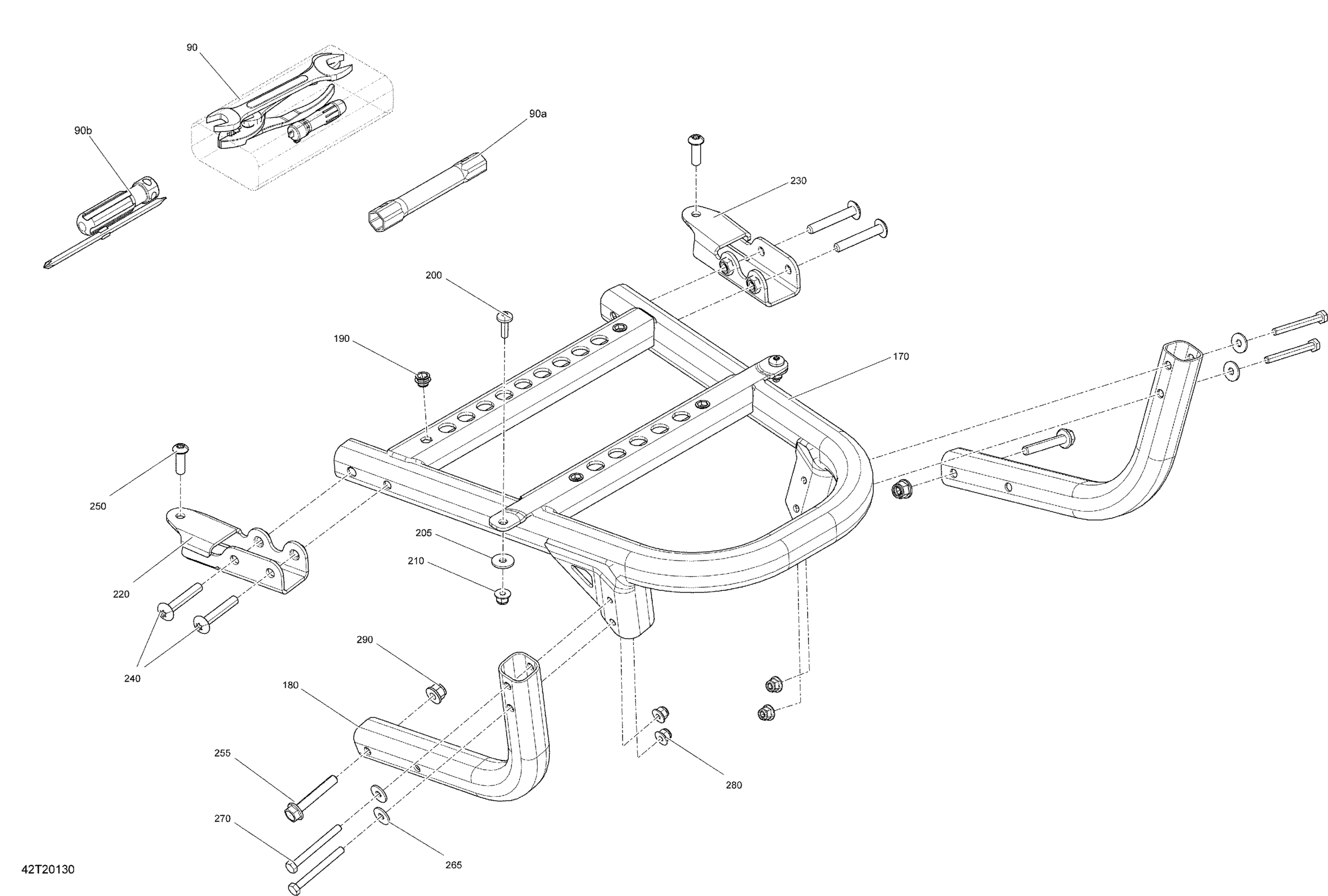 Схема узла: Front Storage Compartment