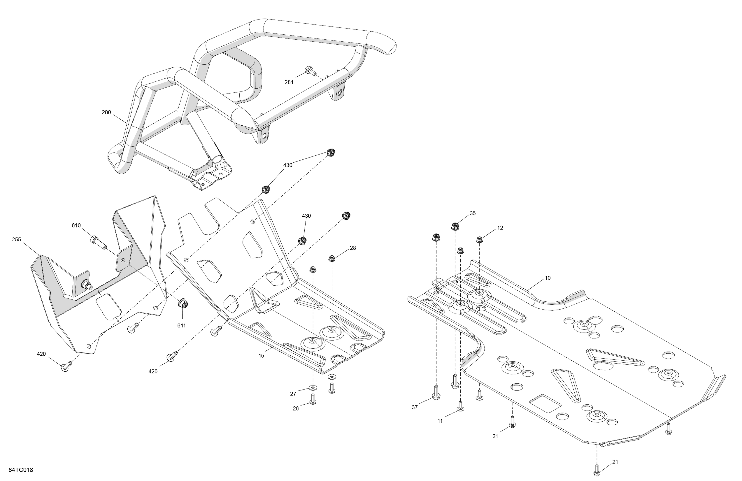 Body - Skid Plate and Bumper