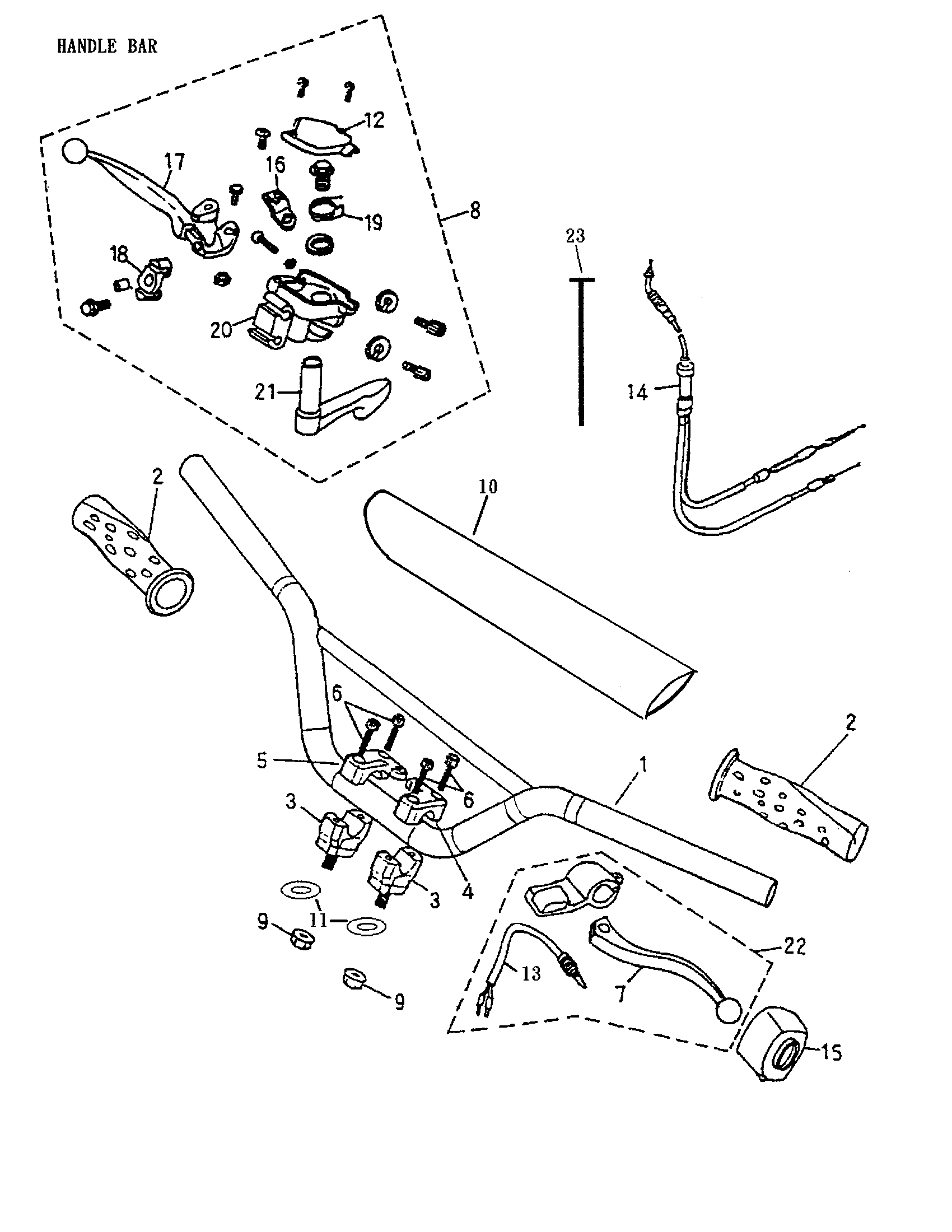 Handlebar 170-21