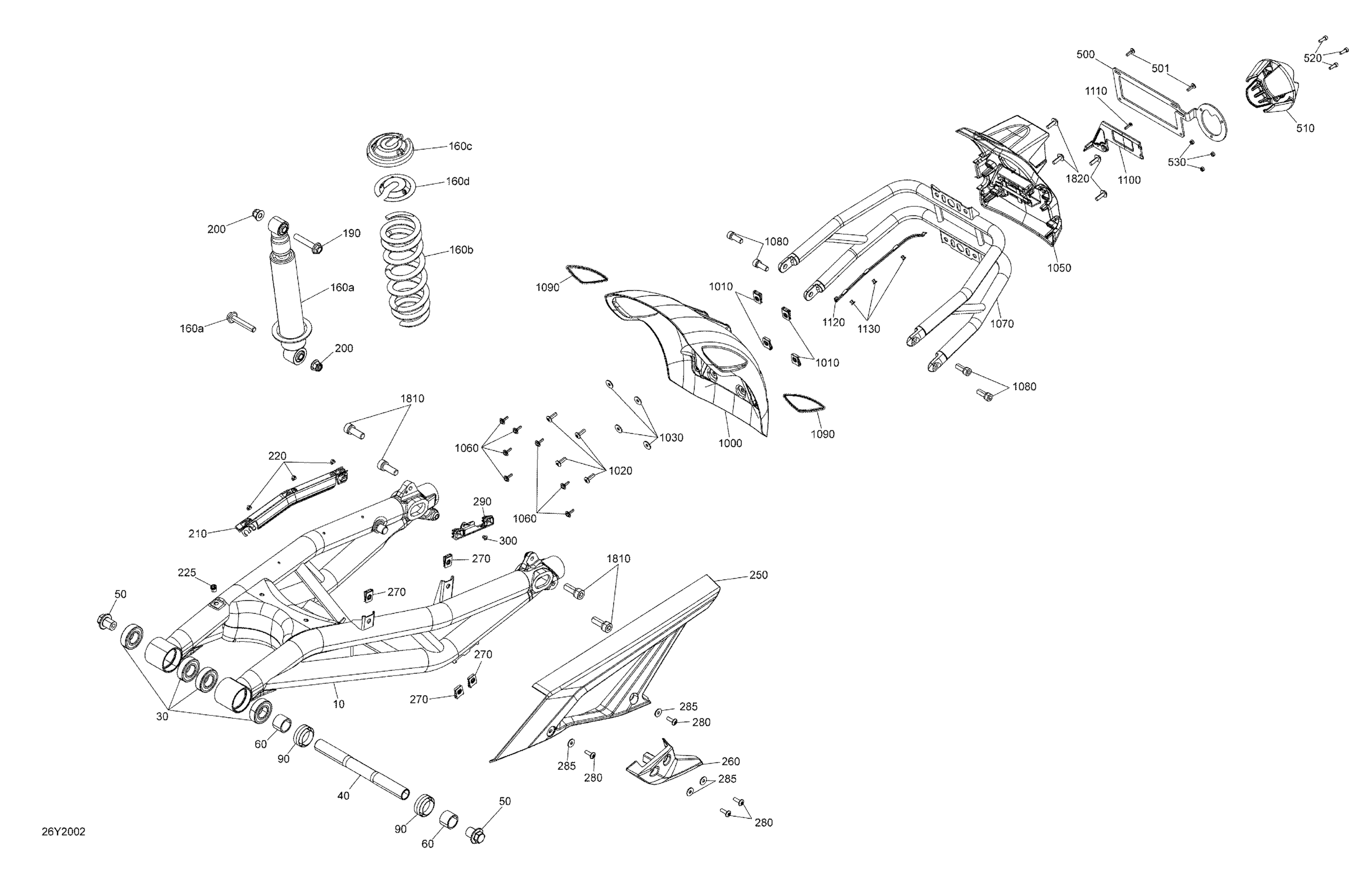 Suspension, Rear