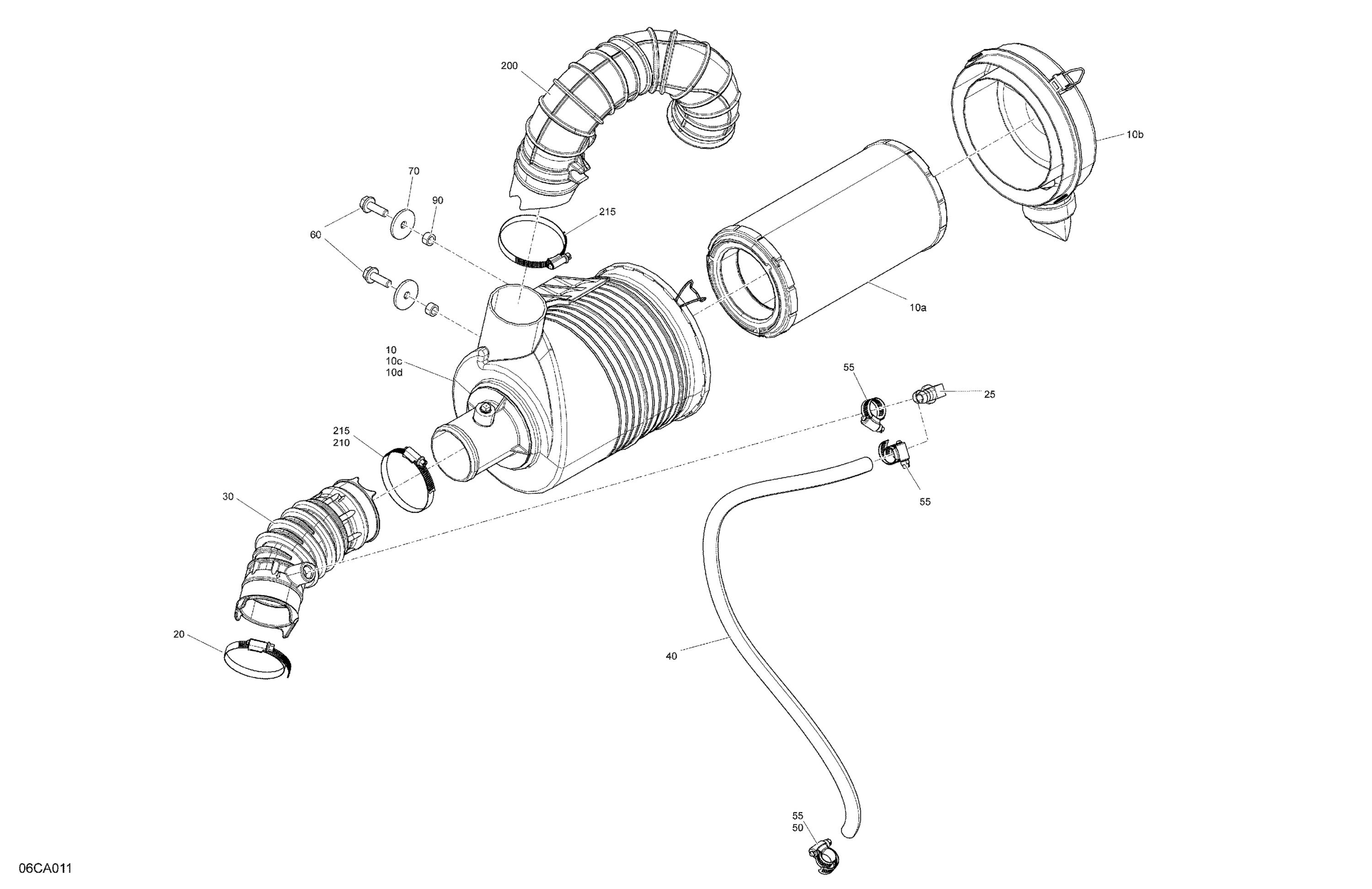 Схема узла: Engine - Air Intake