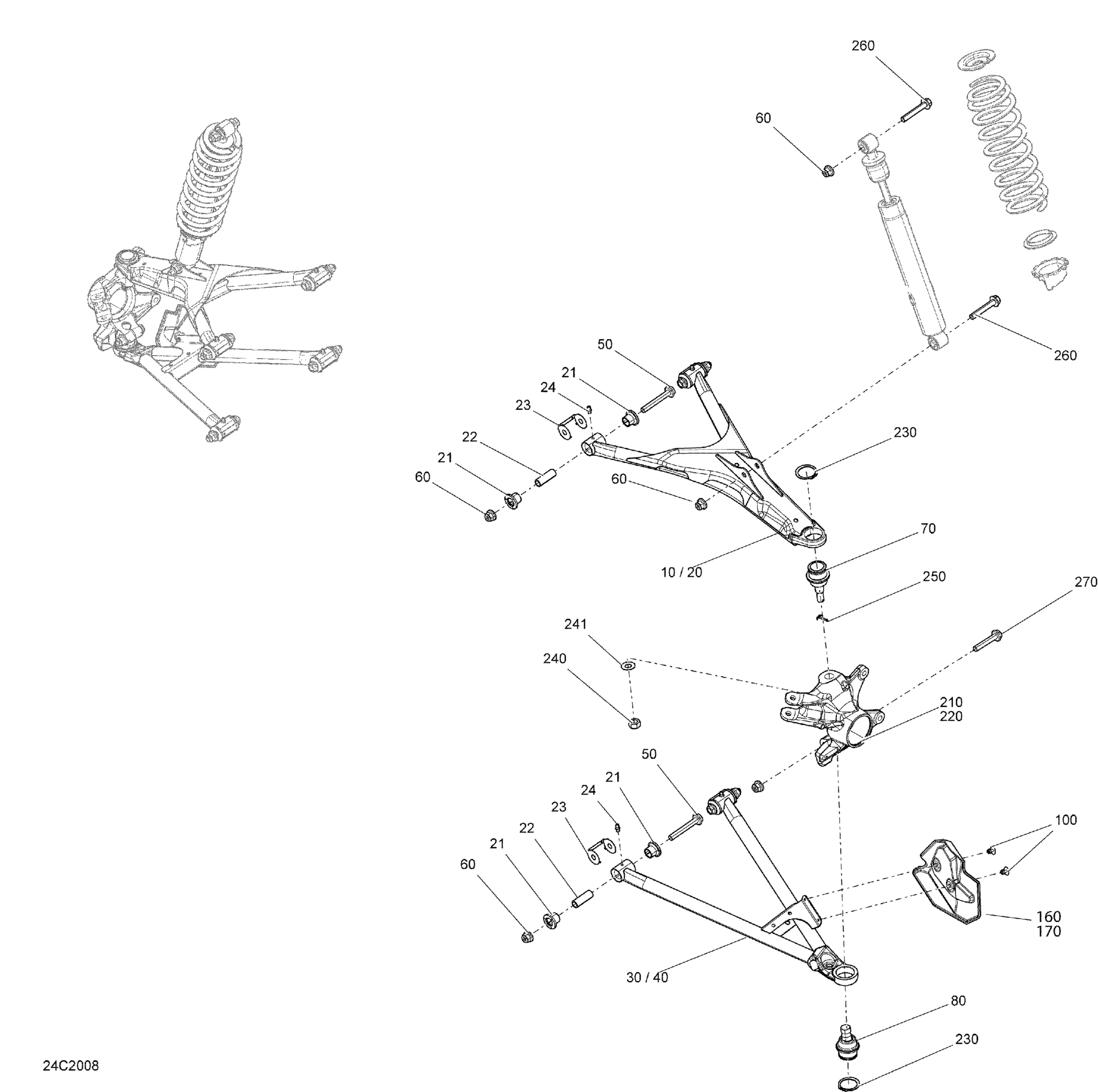 Suspension, Front - System