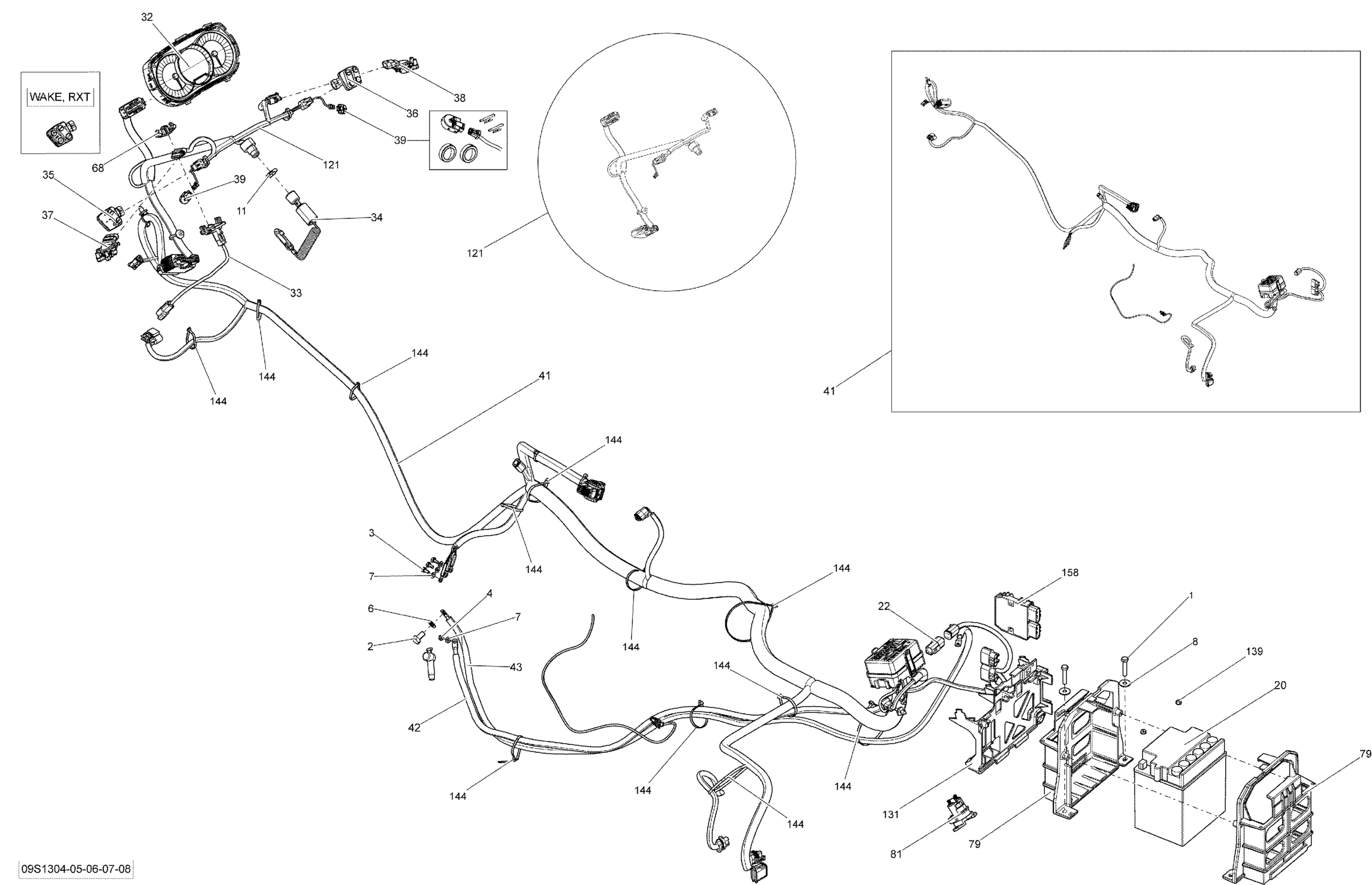 Схема узла: Electrical System