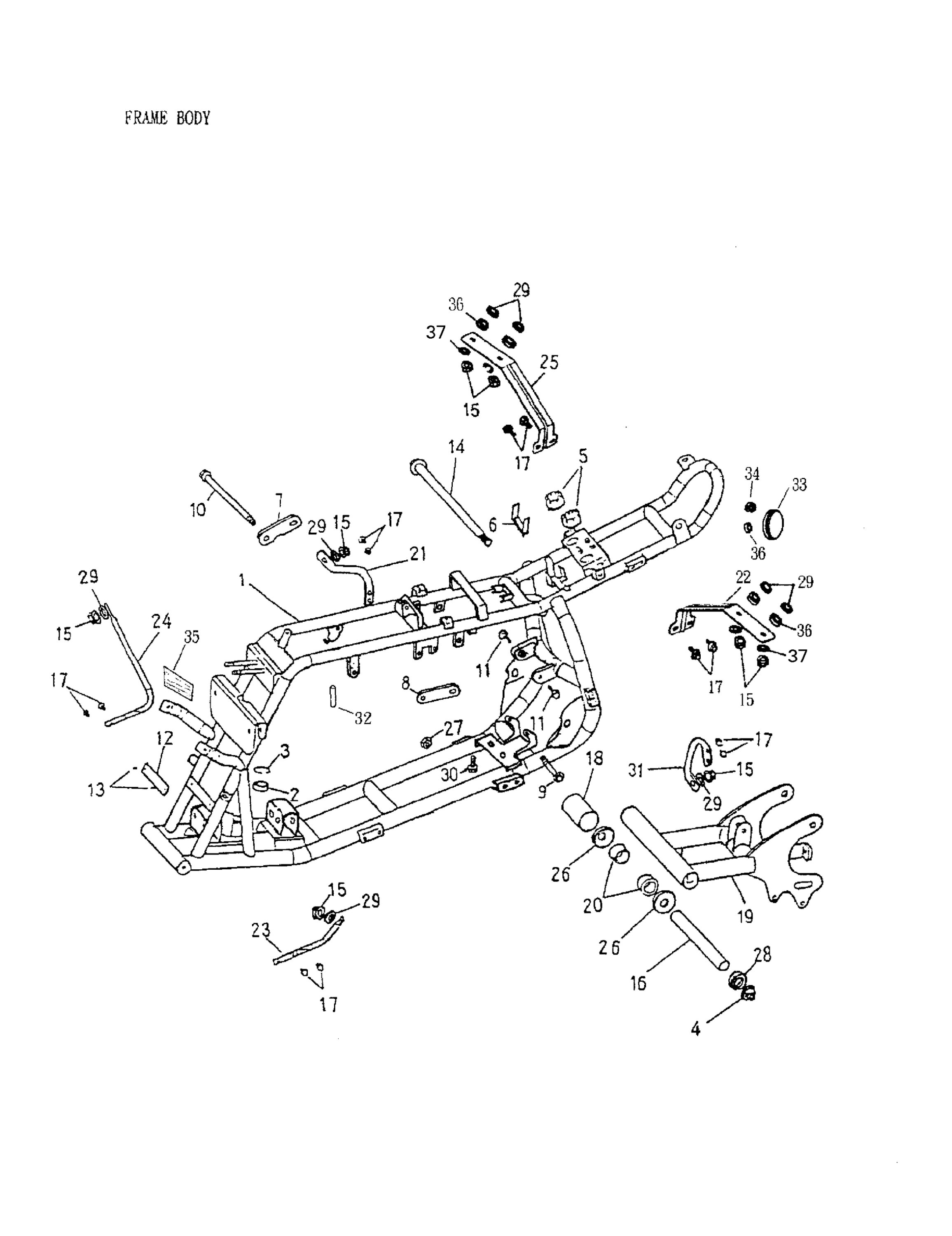 Frame And Body 172-16