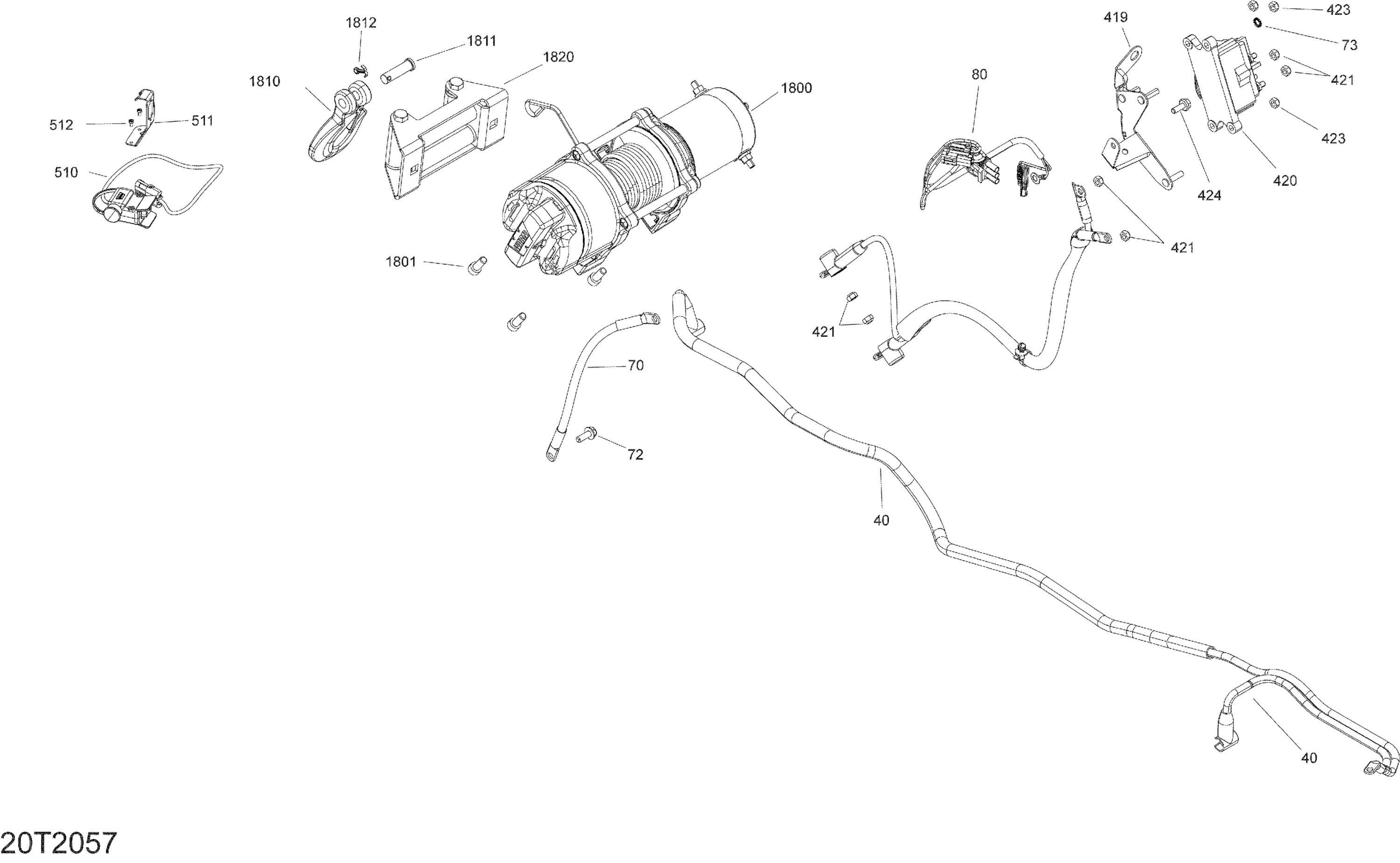 Electrical System - Winch