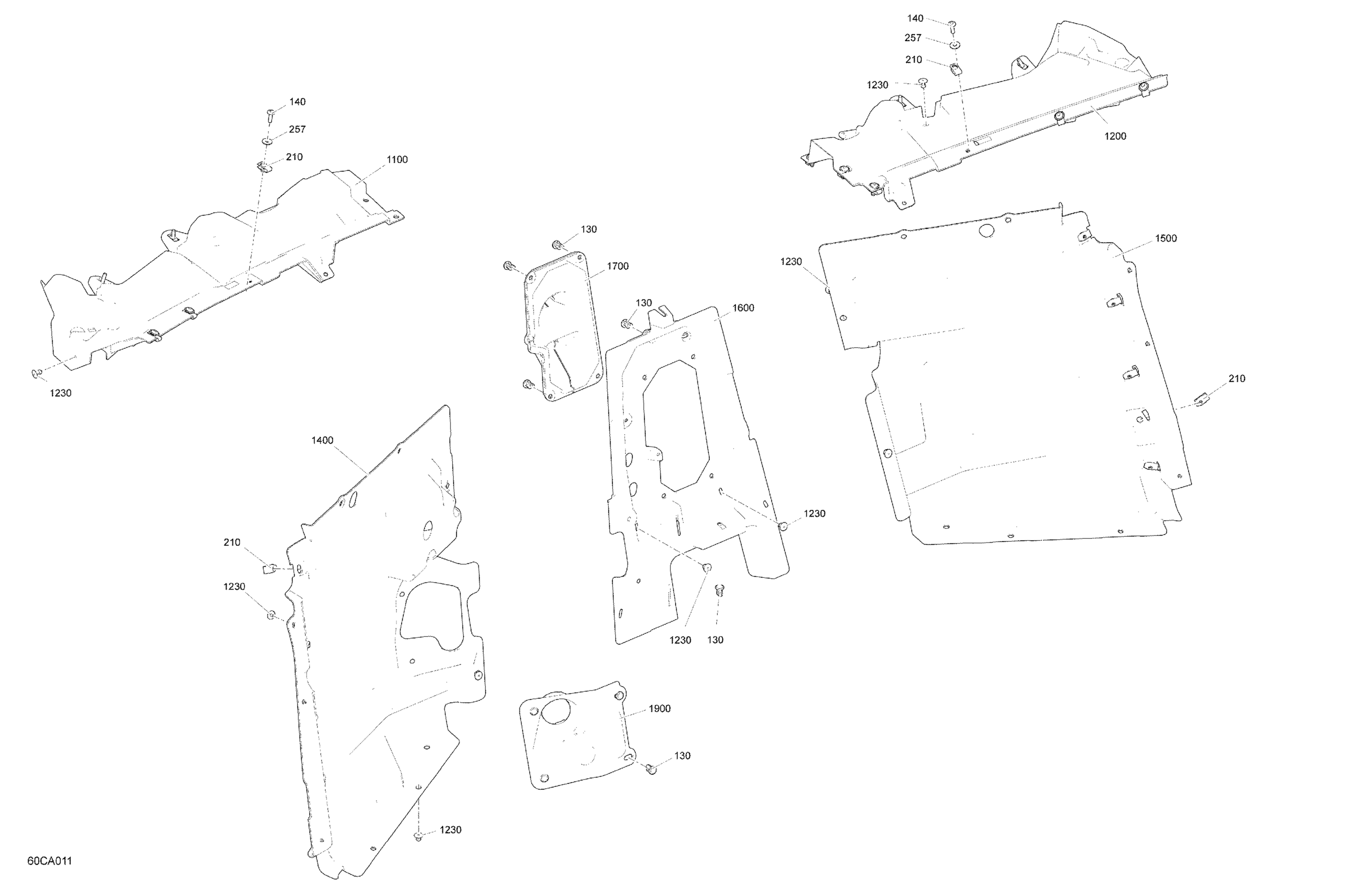 Body - Cab Interior - Firewall