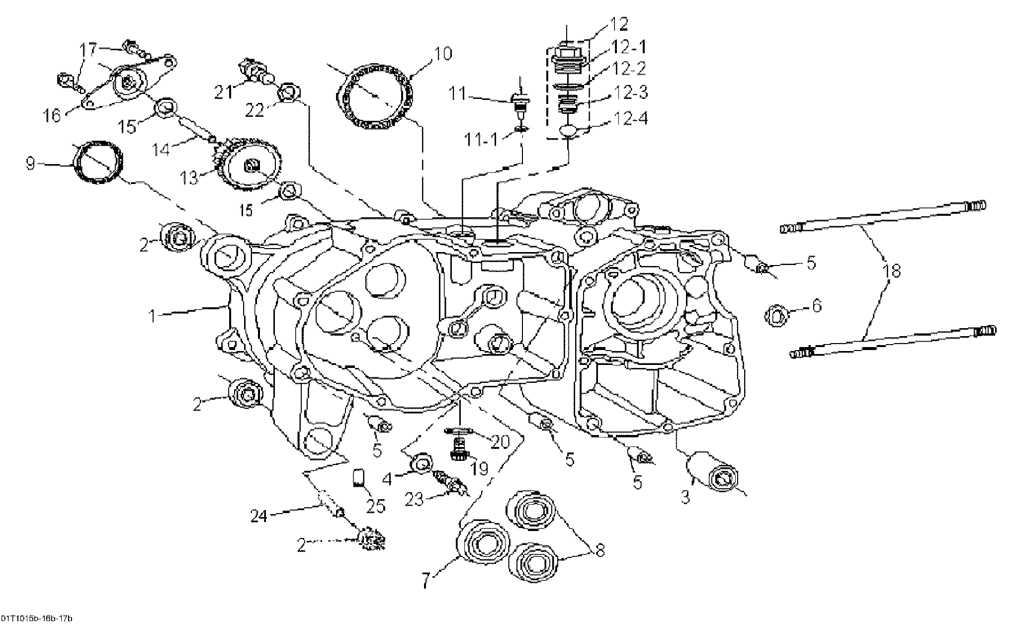 Crankcase, Left