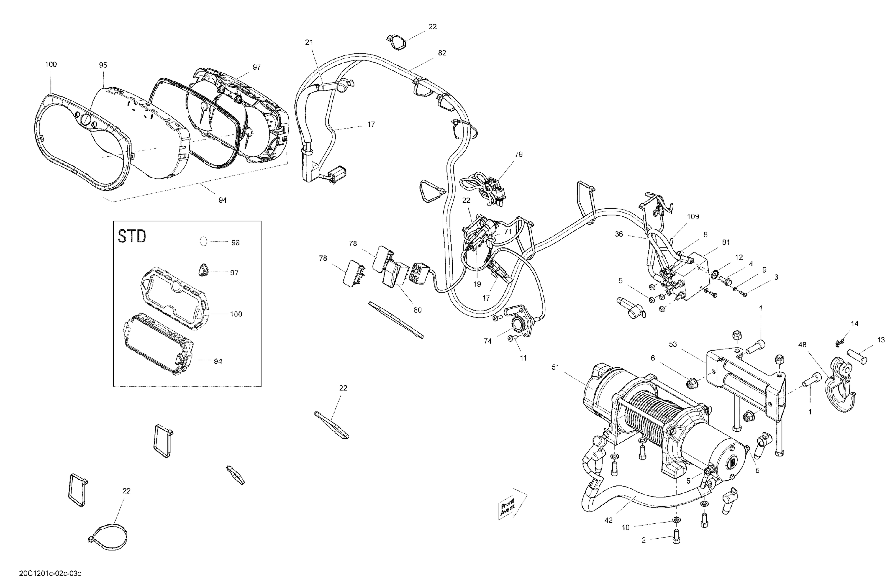 Electrical System STD, X, XT, LTD