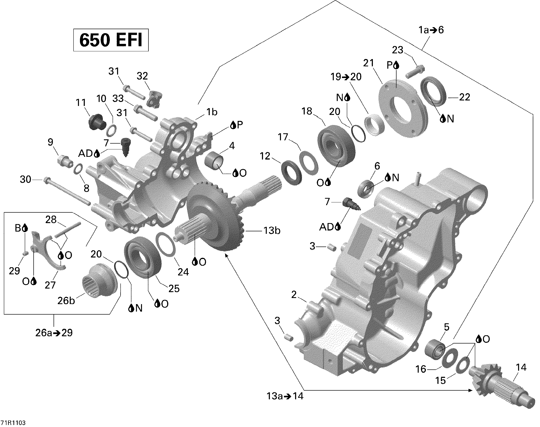 Gear Box Output Shaft