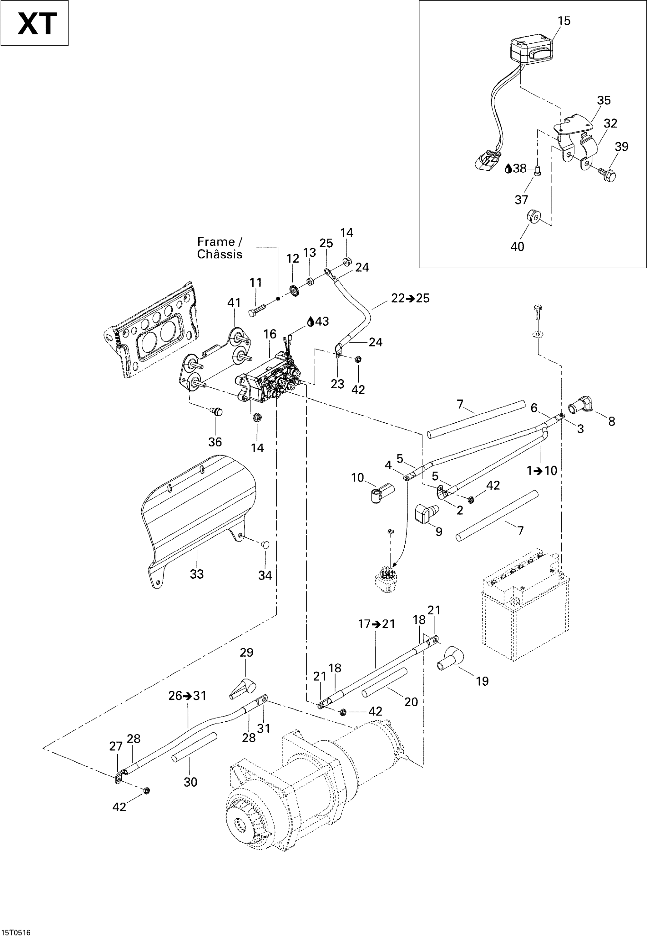 Electrical Harness, Front Section