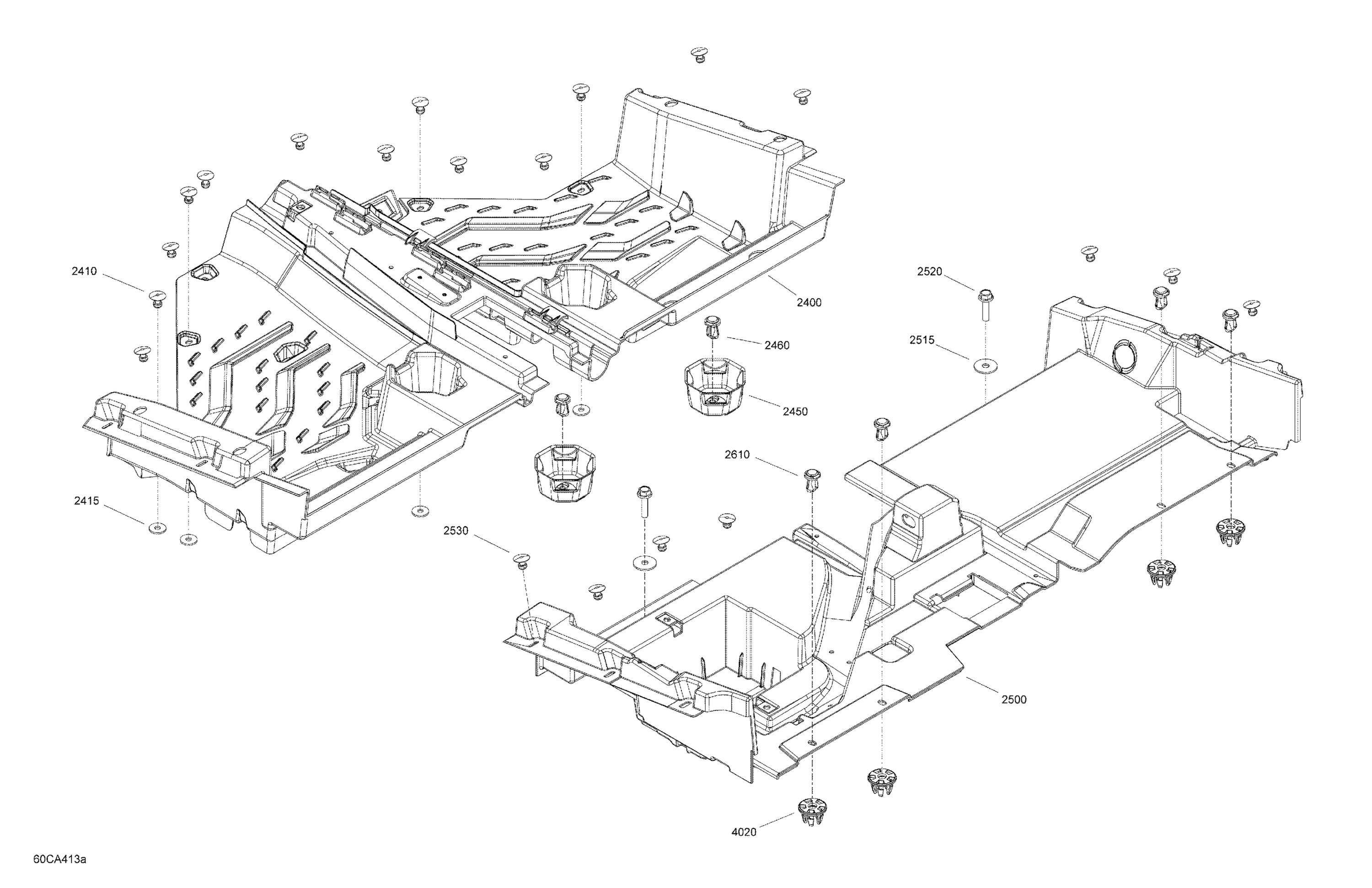 Body - Cab Interior - Floor