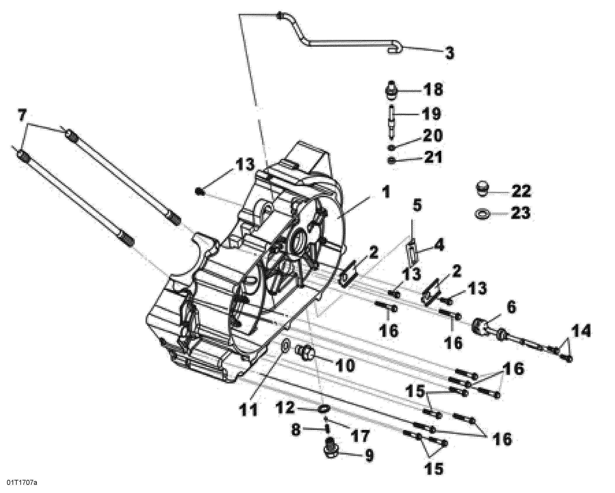 Схема узла: Left Crankcase Half