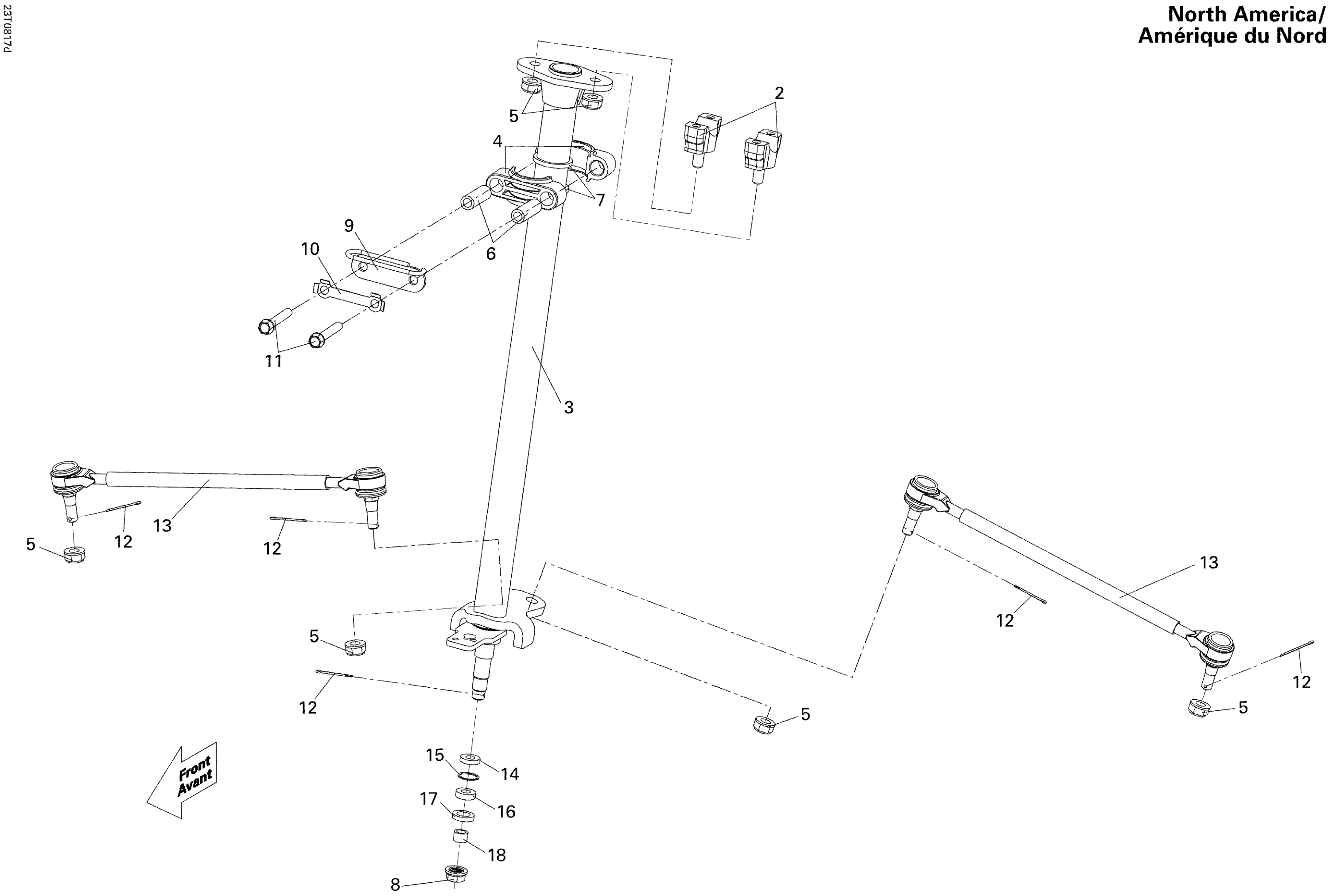 Схема узла: Steering Linkage