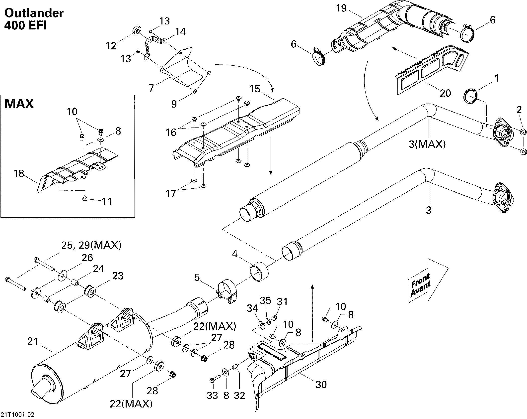 Схема узла: Exhaust System