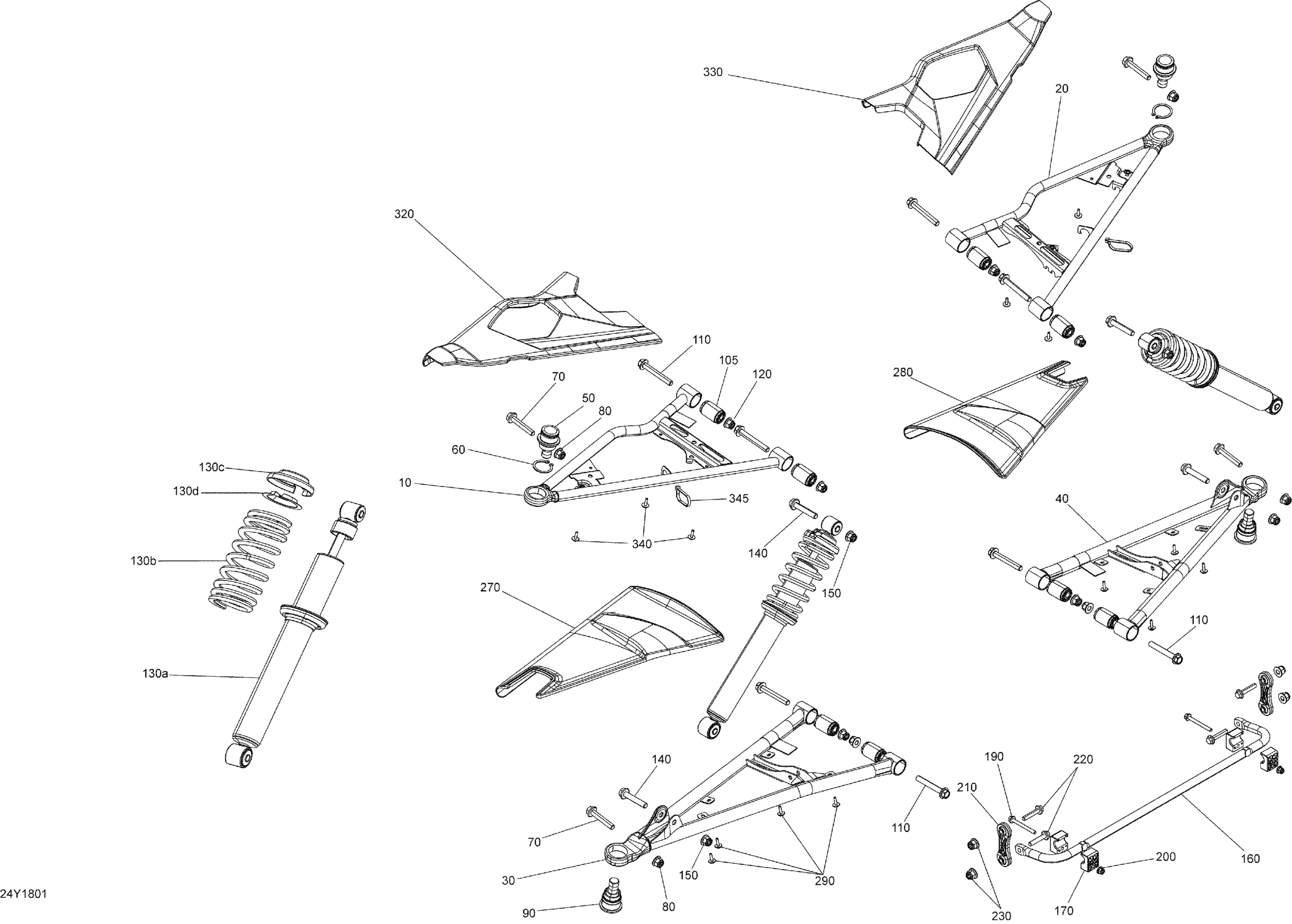 Схема узла: Front Suspension