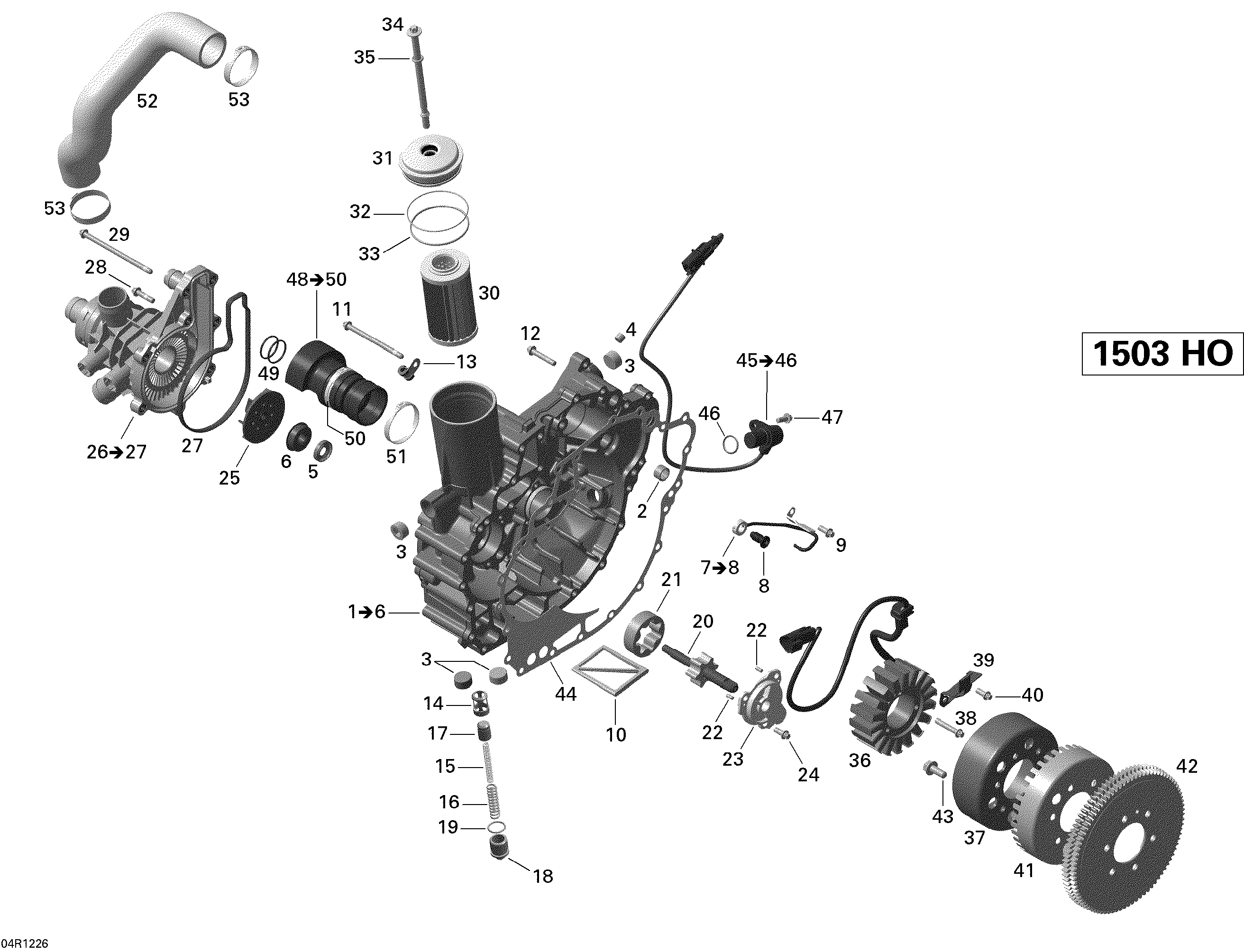 PTO Cover And Magneto