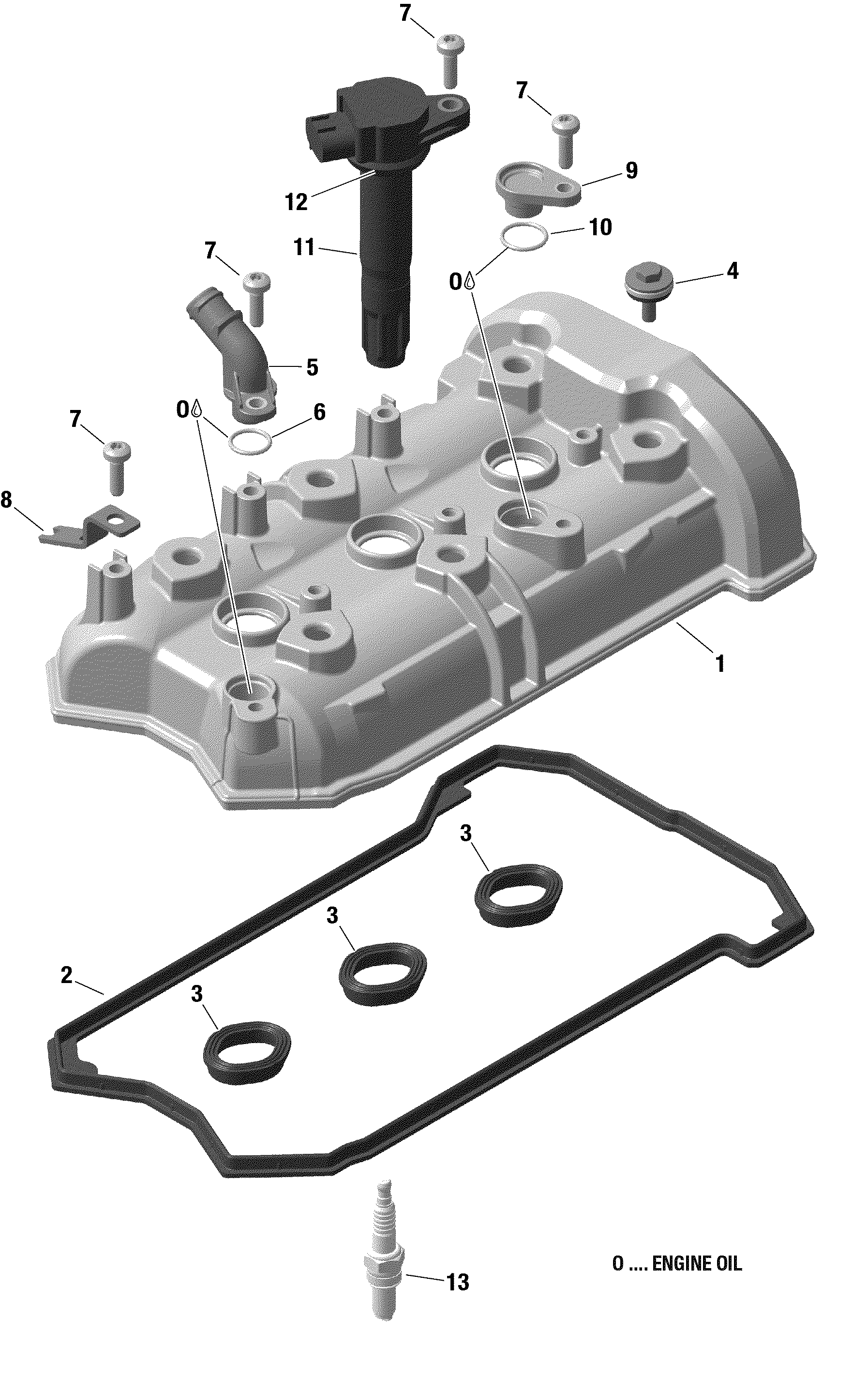 ROTAX - Valve Cover