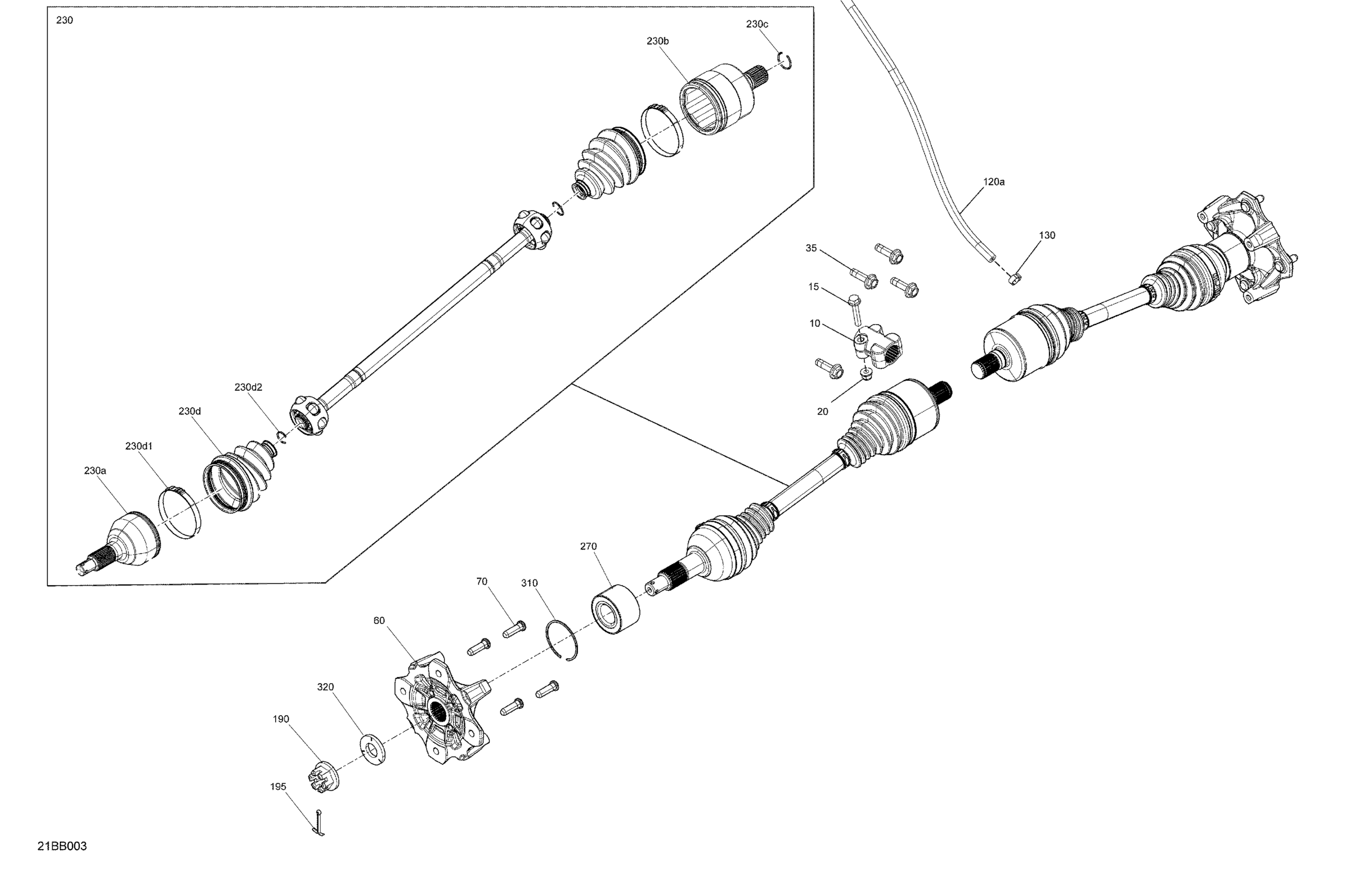 Drive - Rear - Common Parts