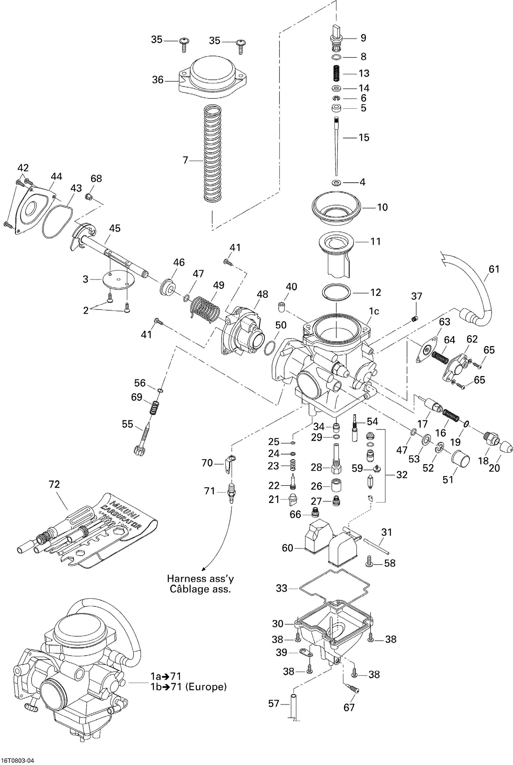 Схема узла: Carburetor