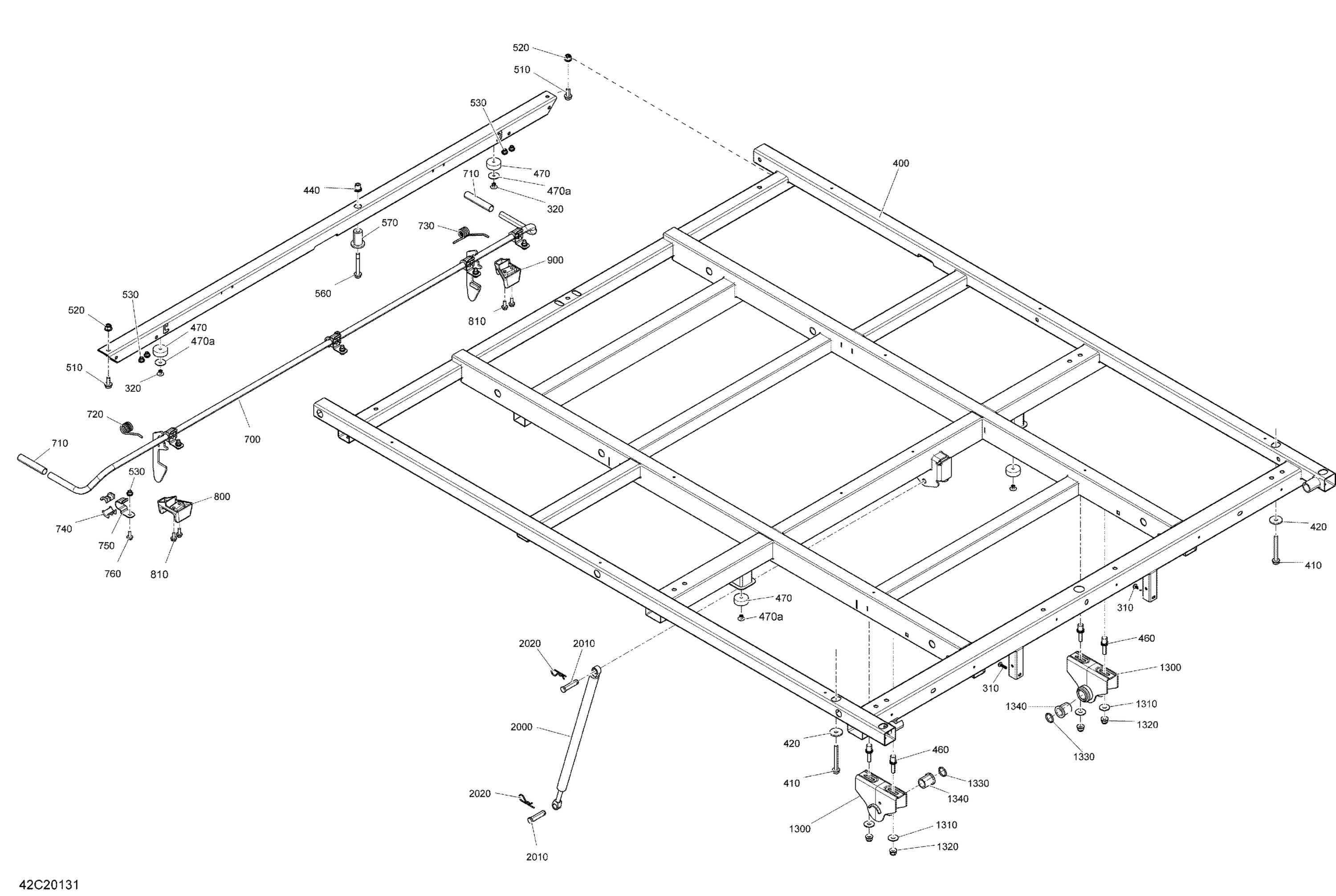 Rear Cargo Box - Frame