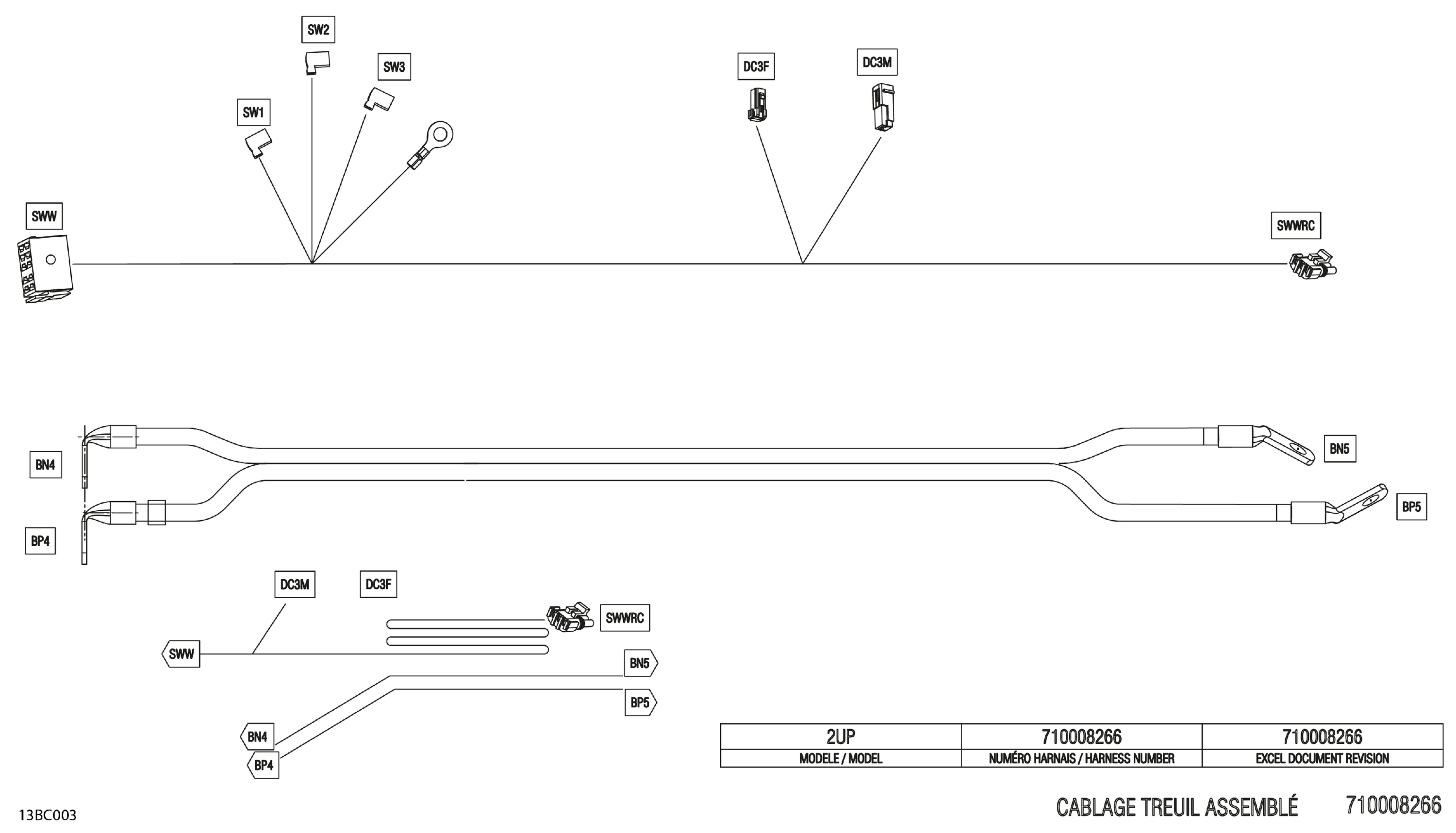 Electric - Winch Wiring Harness