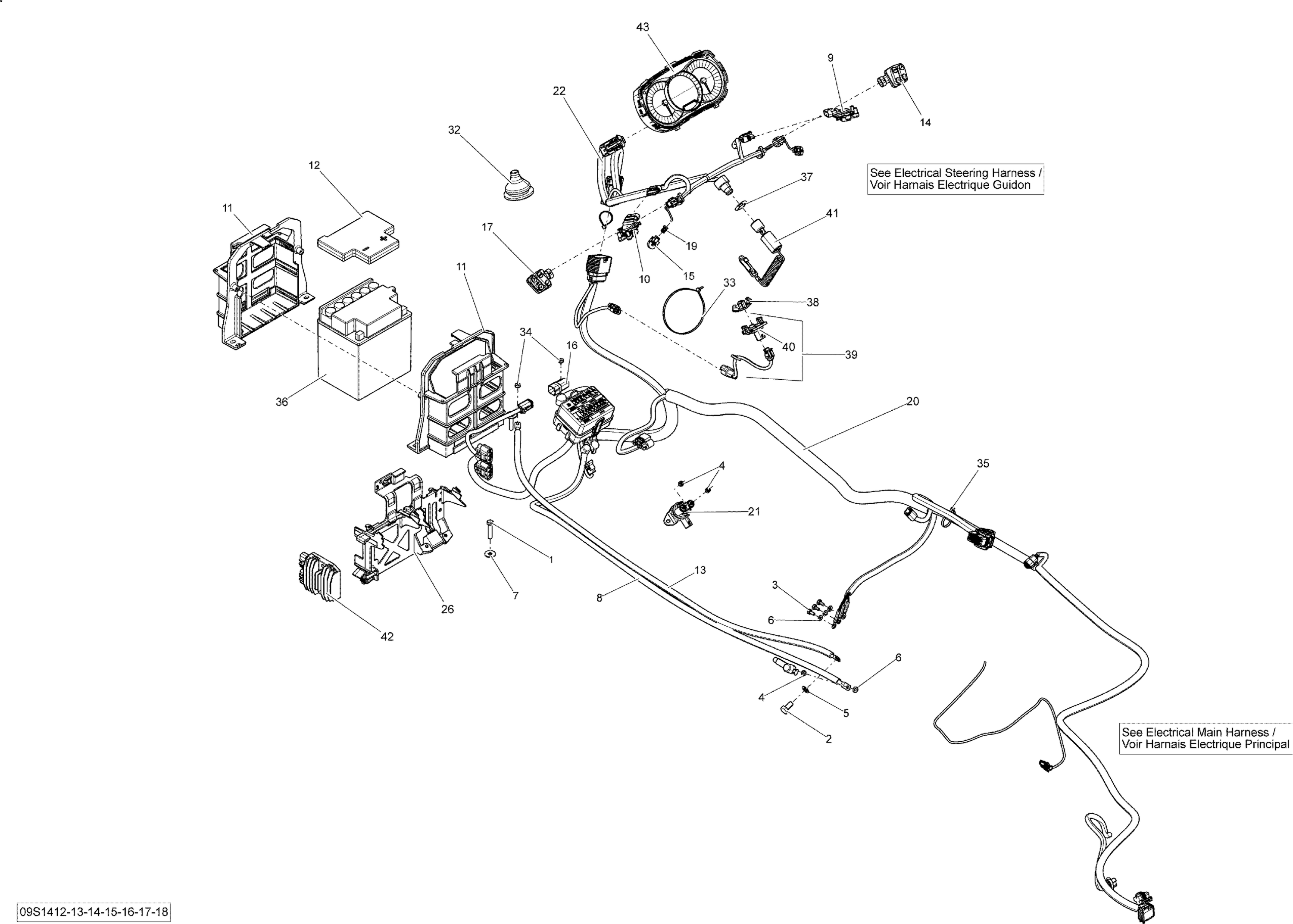 Схема узла: Electrical System _09S1416