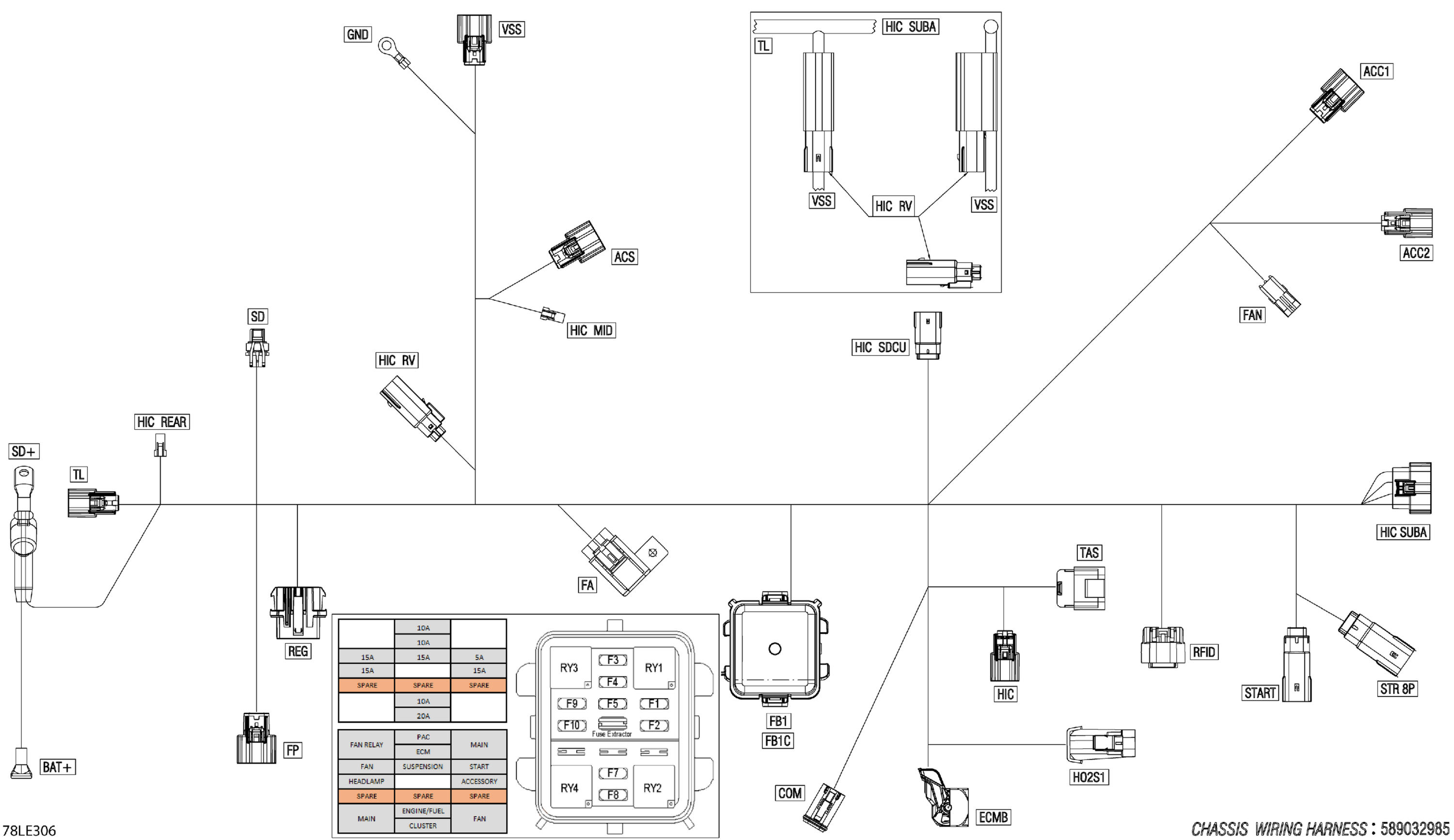 Electric - Main Harness - 515179732