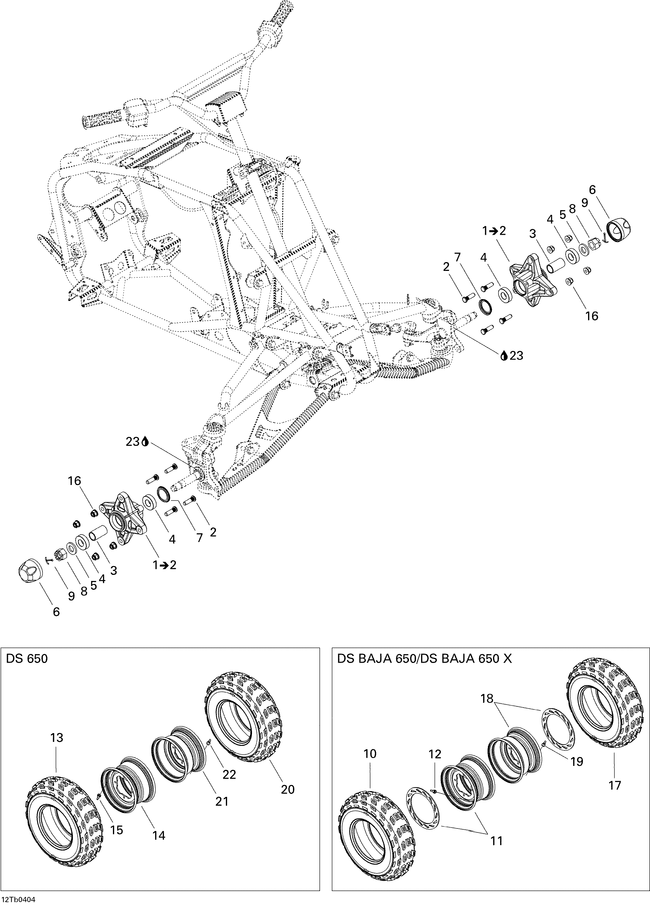 Drive System, Front