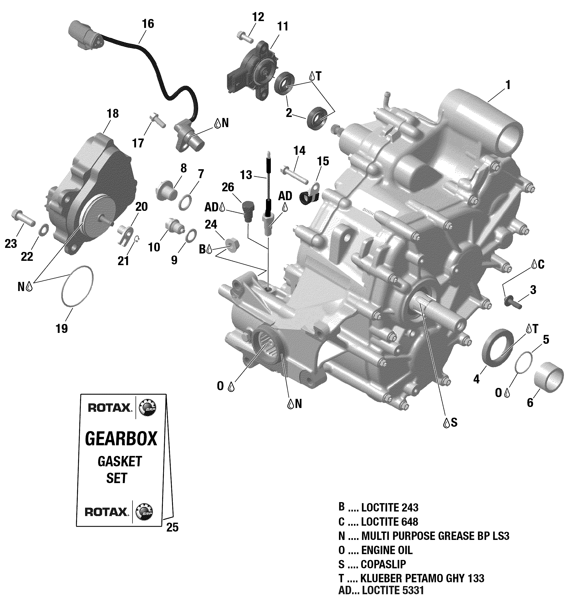 Gear Box And Components 46650