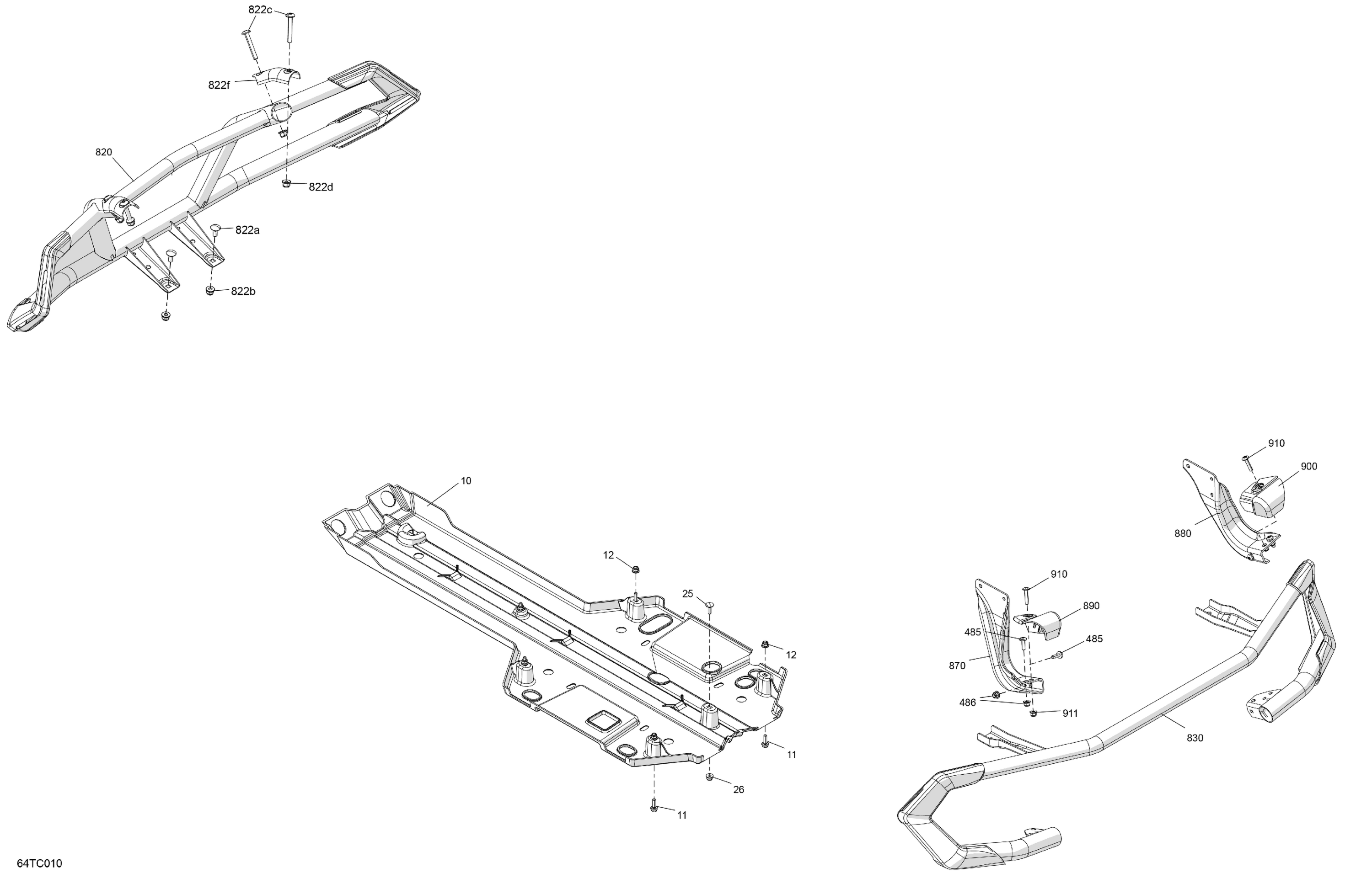 Body - Skid Plate and Bumper