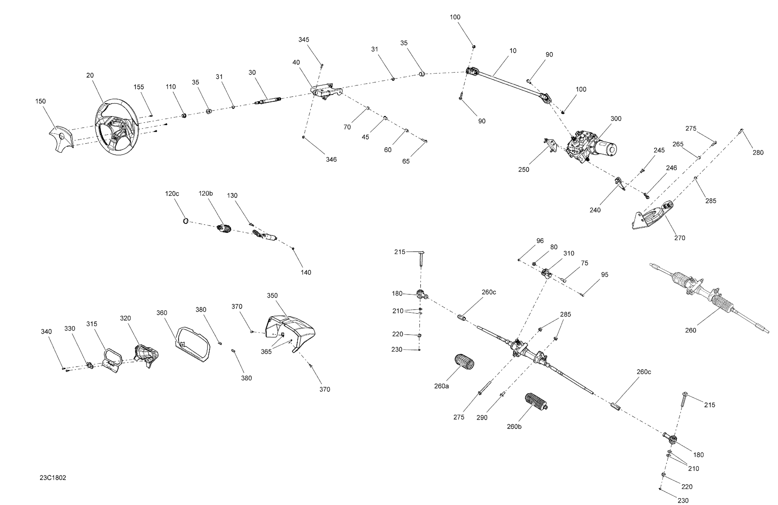 Steering - Except Package STD