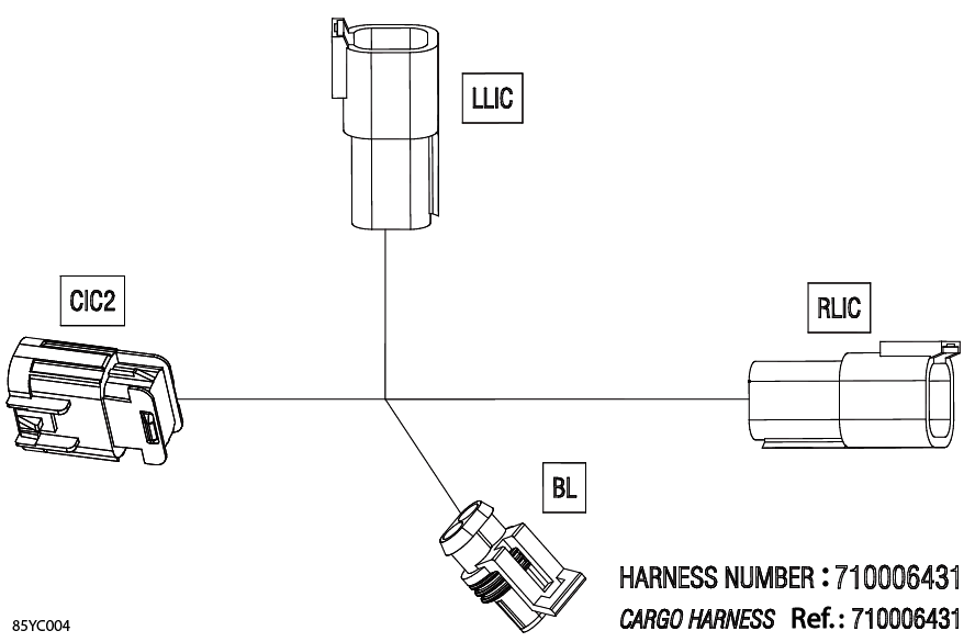 Electric - Wiring Harness Box Rear