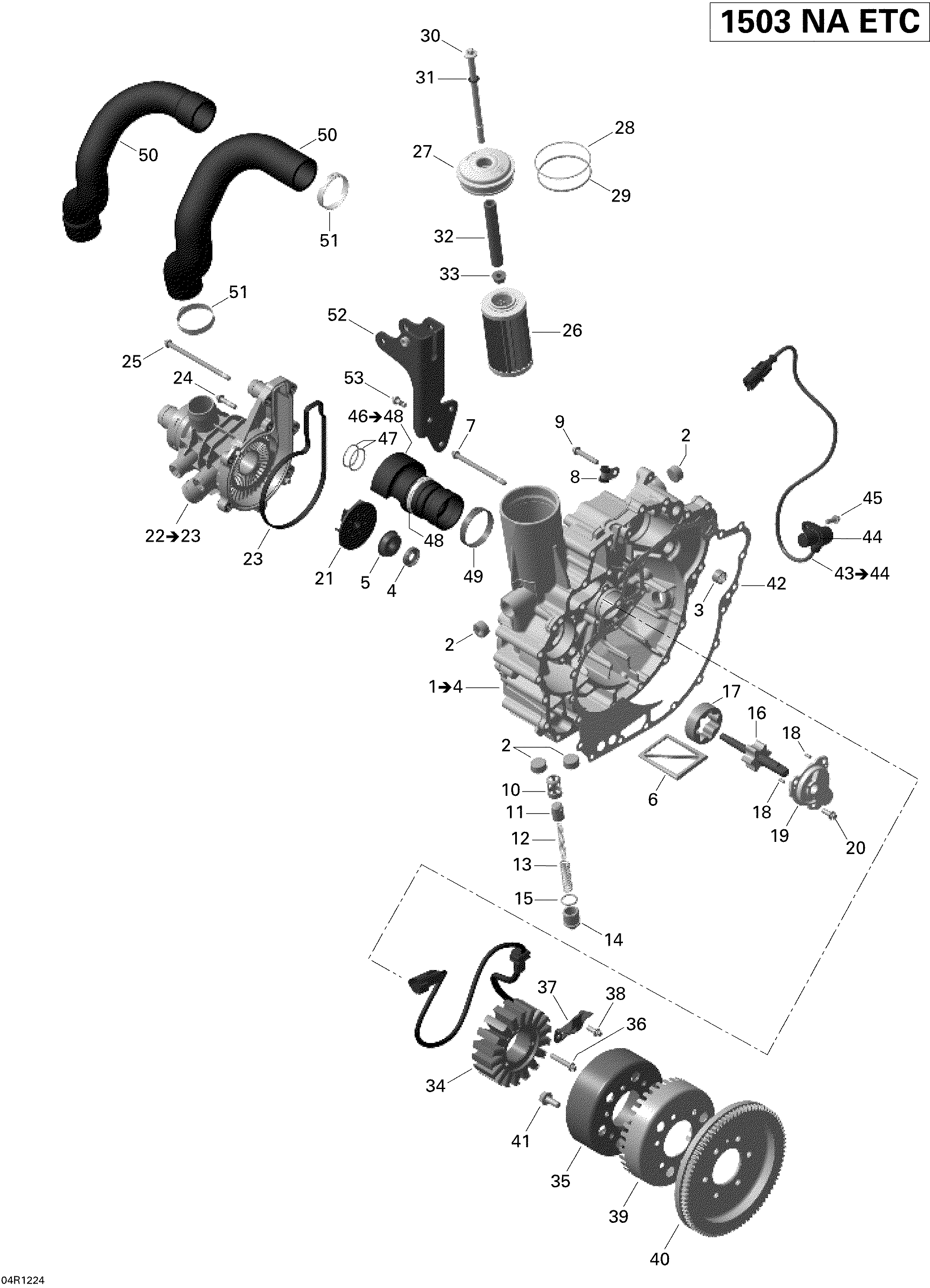 PTO Cover And Magneto 3_Sea-Doo Boats