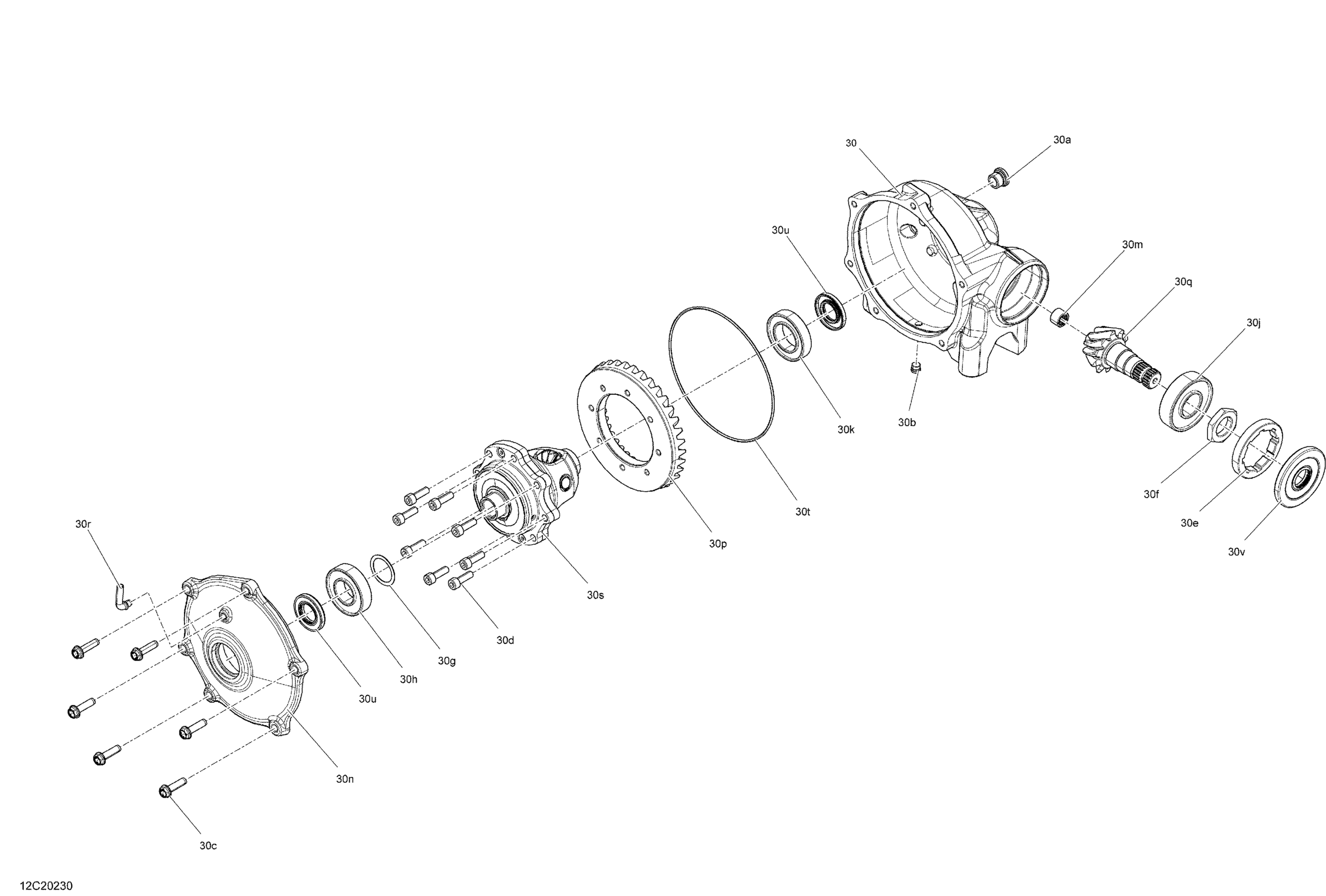 Front Drive - Differential Parts