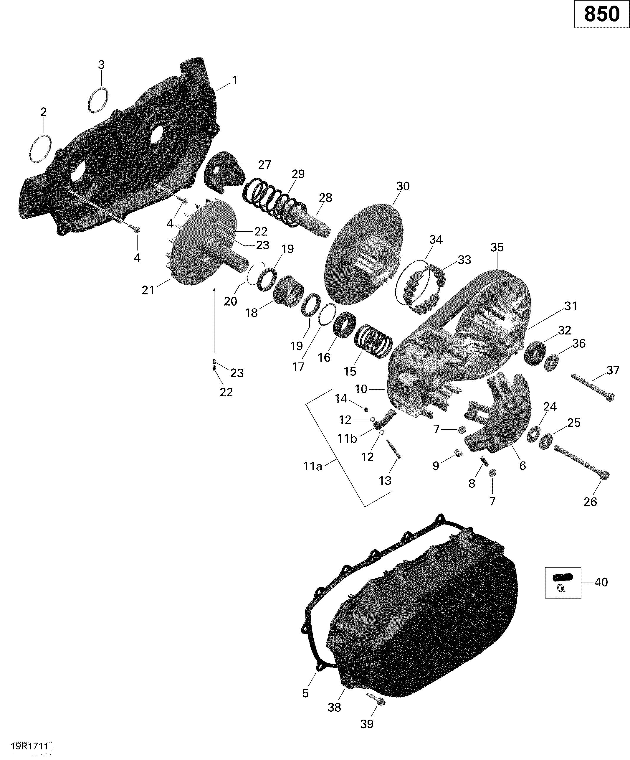 Transmission Renagade _19R1505