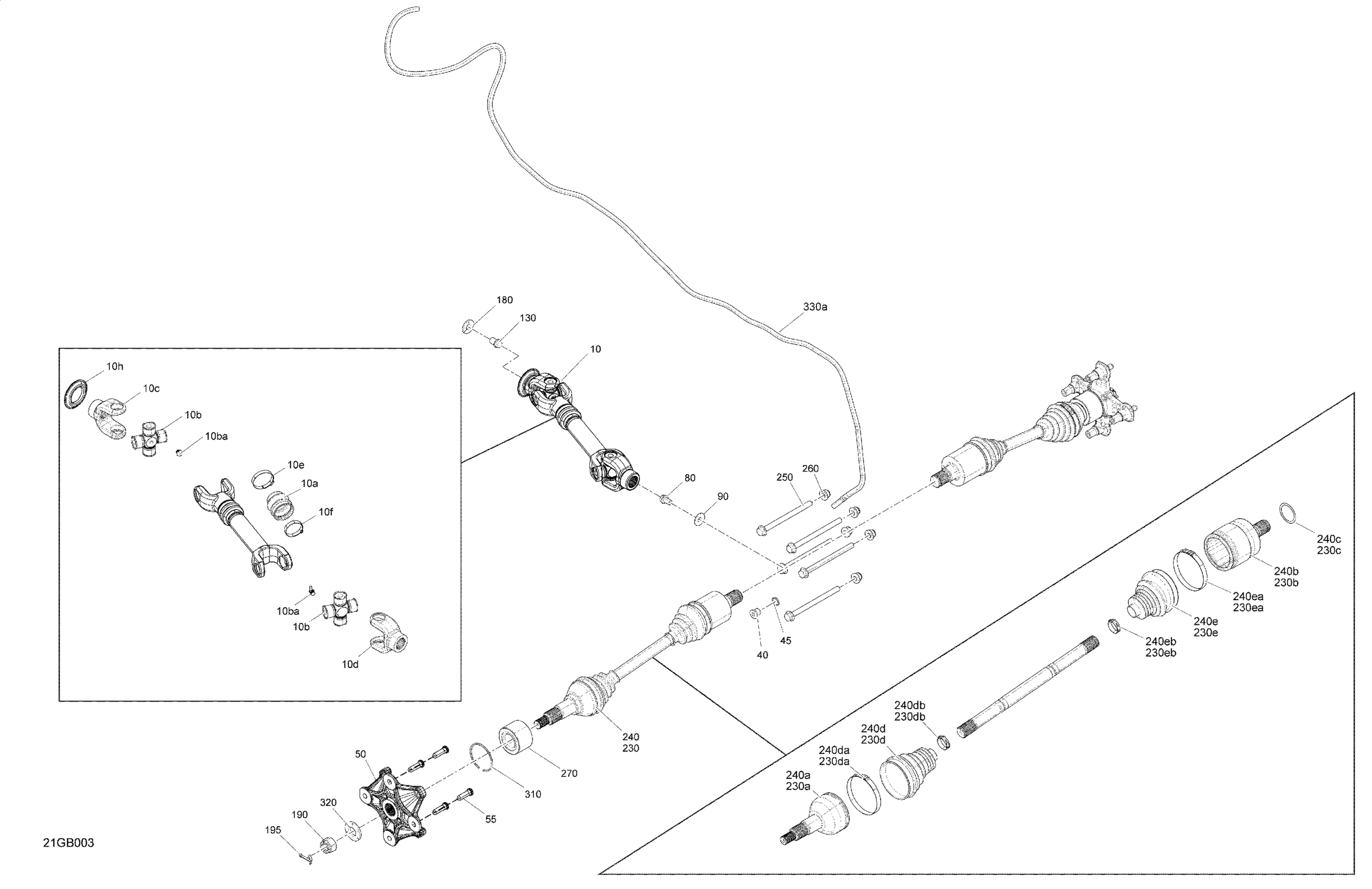 Drive - Rear - Common Parts