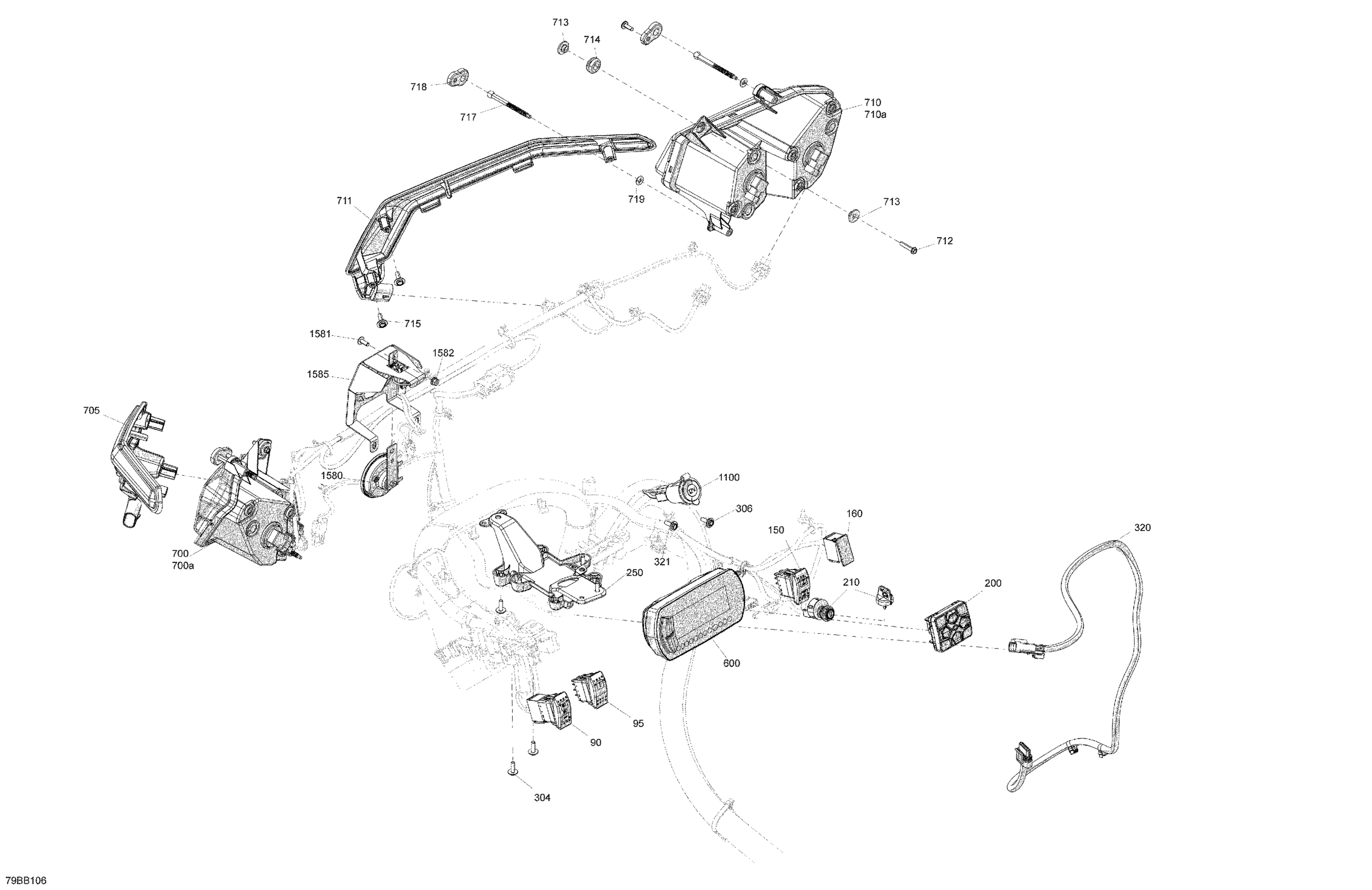 Electric - Front Section - No ABS