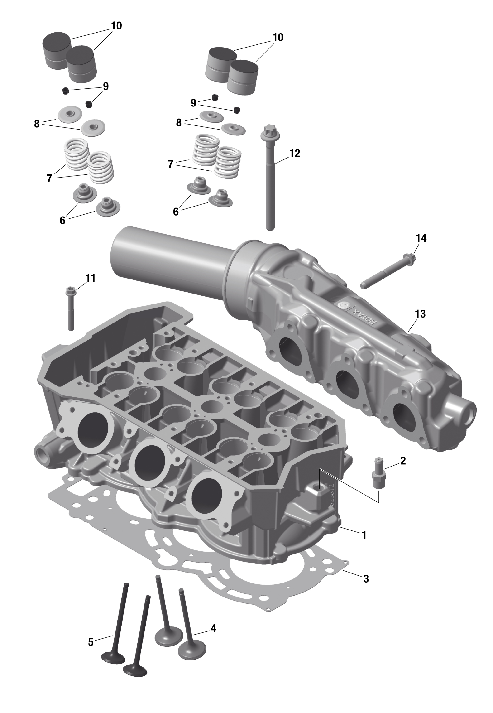 ROTAX - Cylinder Head