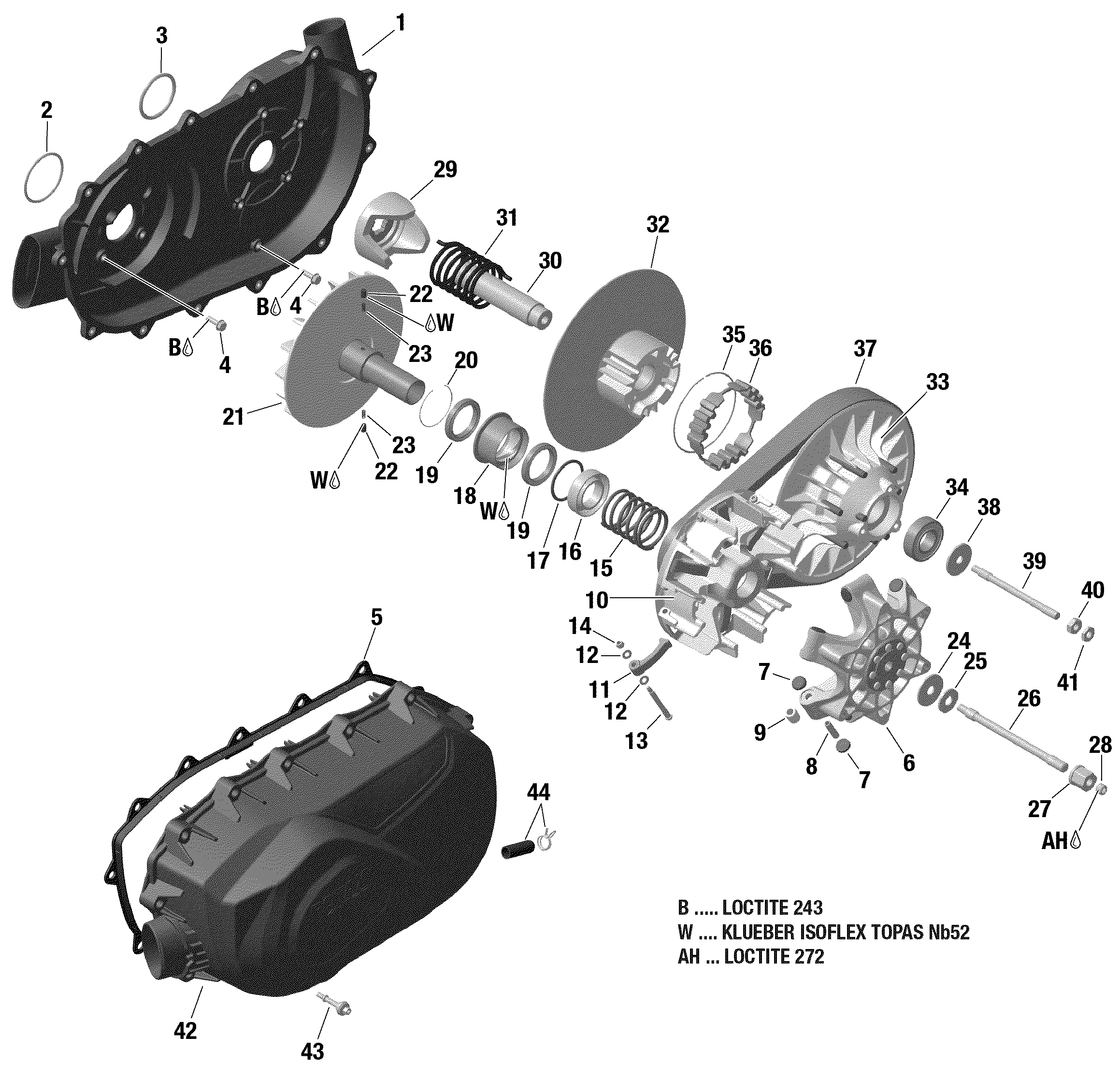 Rotax - Transmission - 322