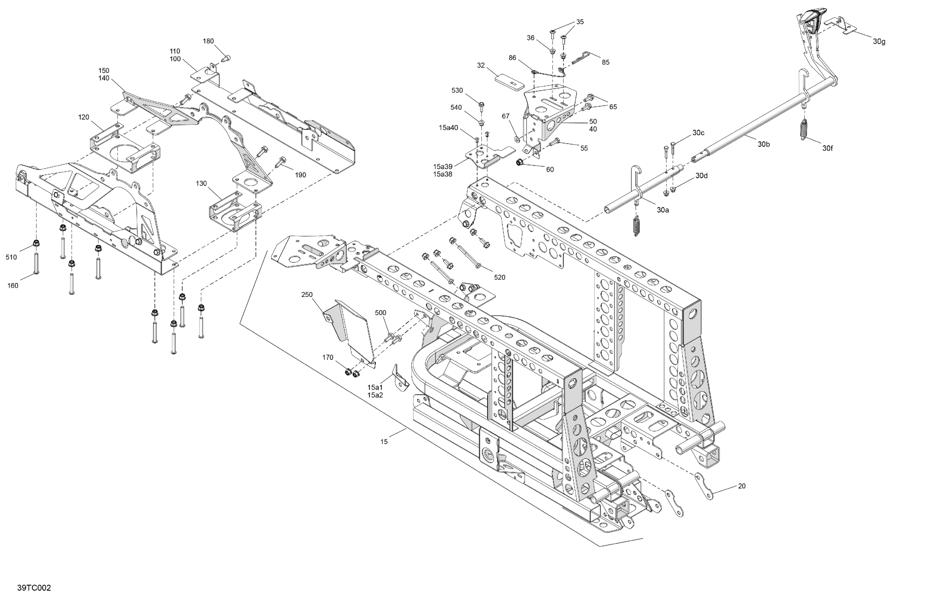 Frame - Rear Section