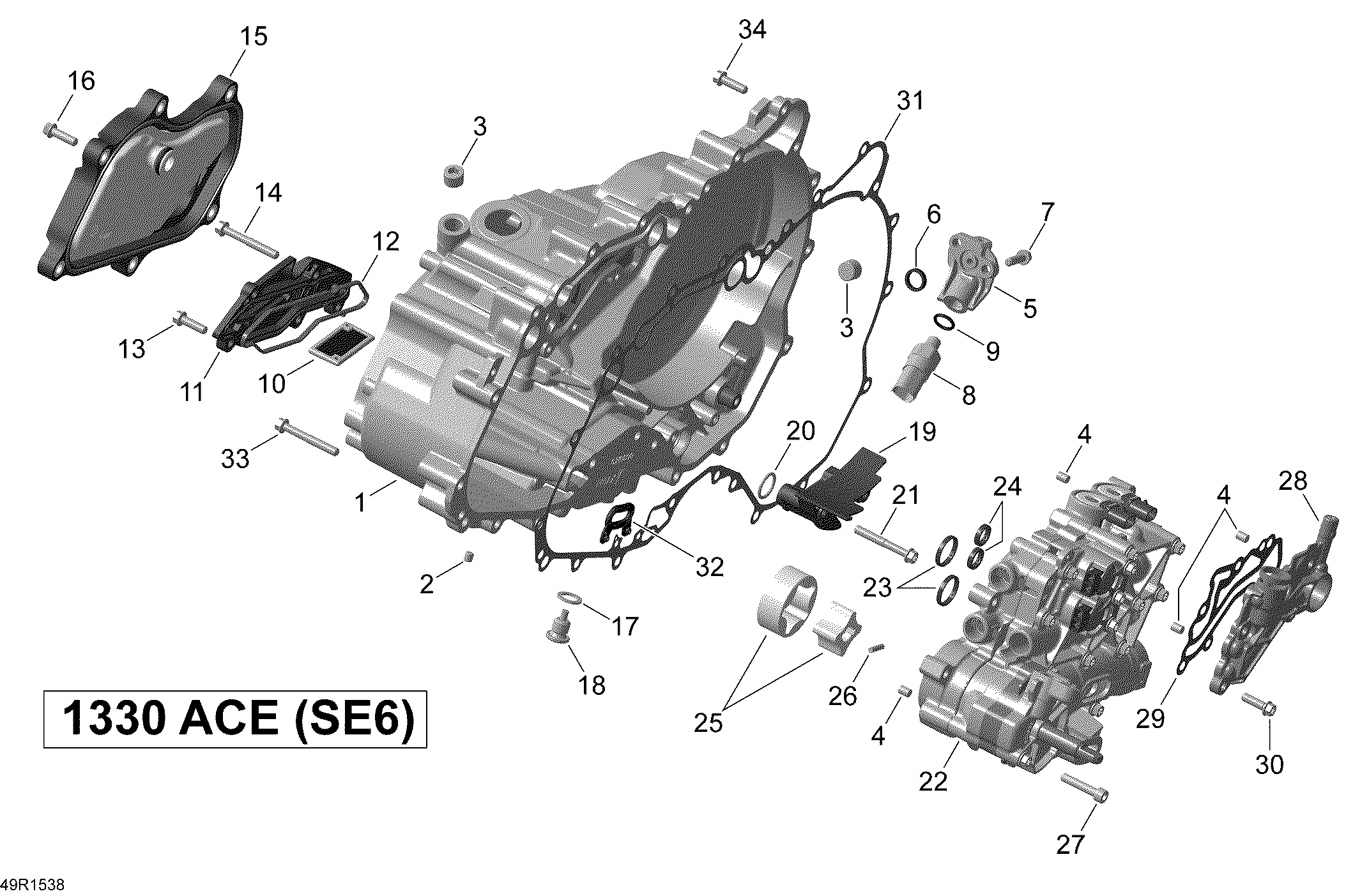 Clutch Cover _49R1538